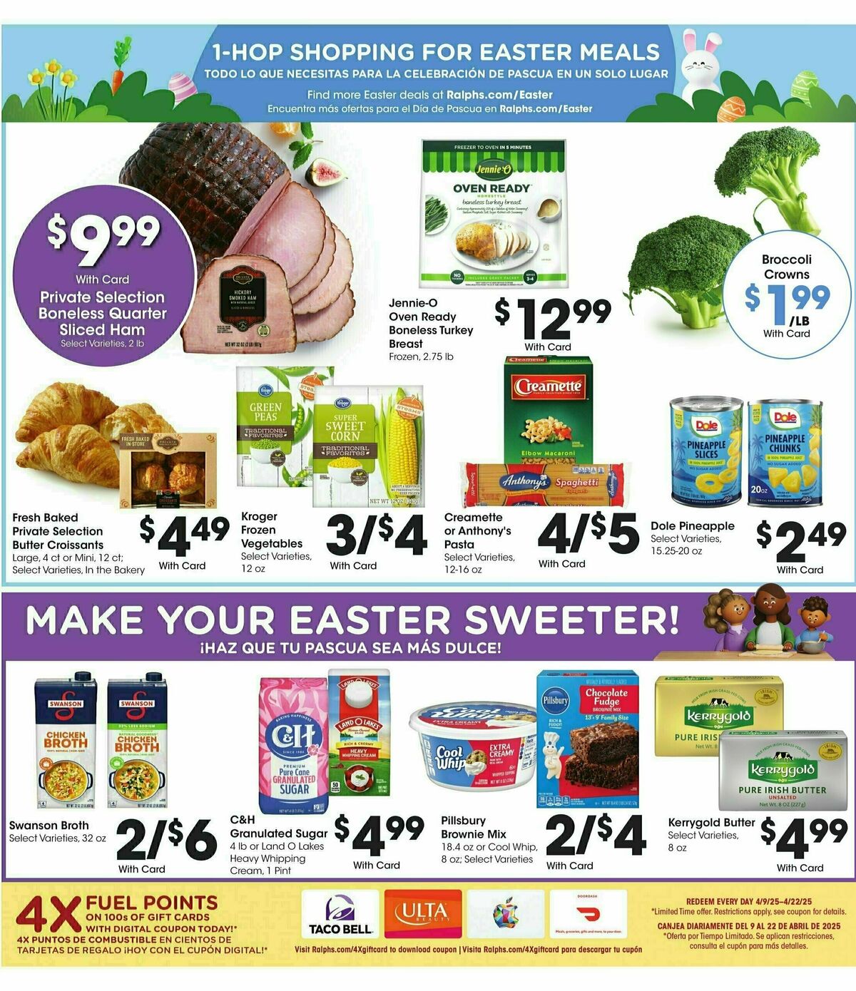 Ralphs Weekly Ad from April 9