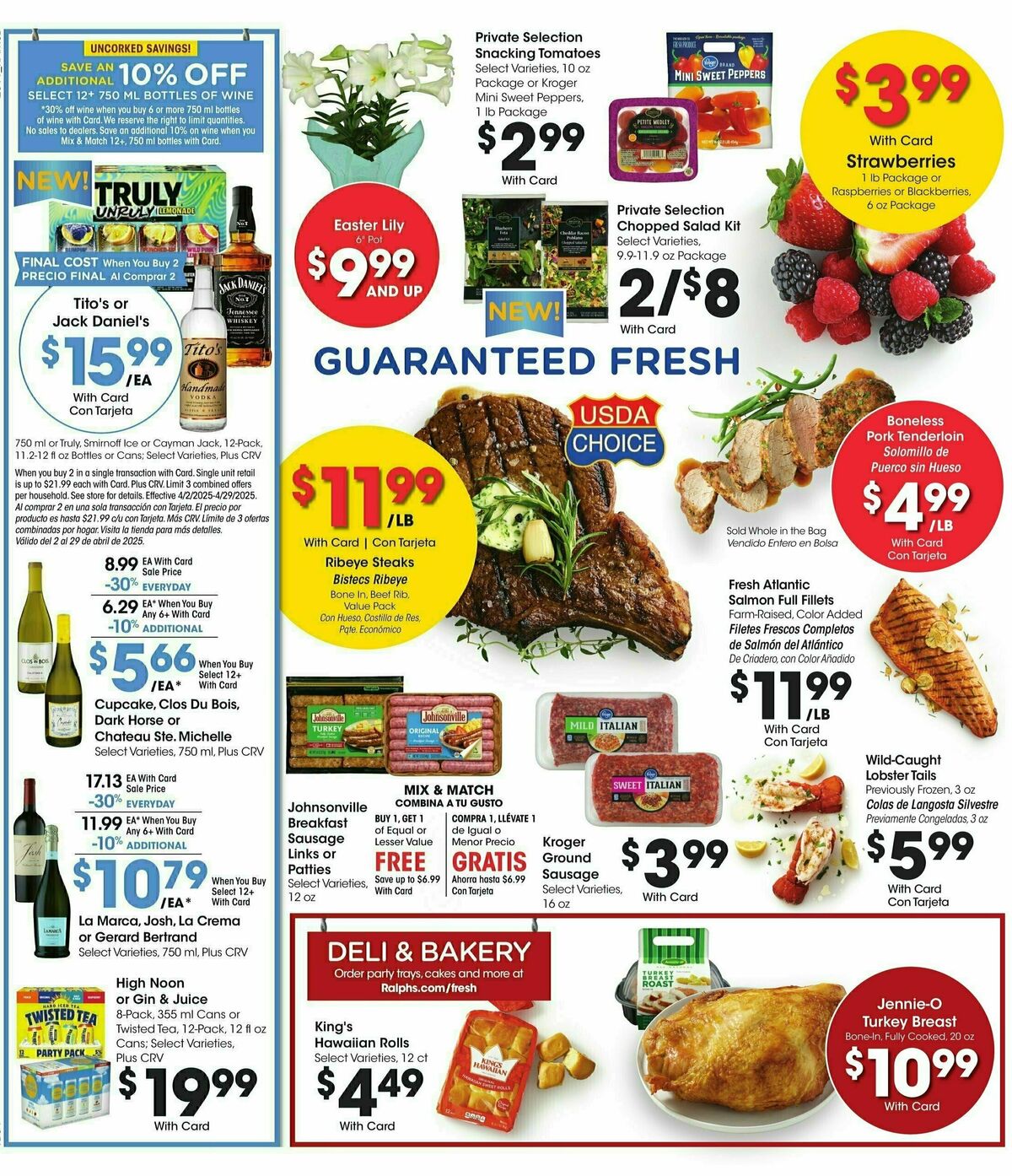 Ralphs Weekly Ad from April 16