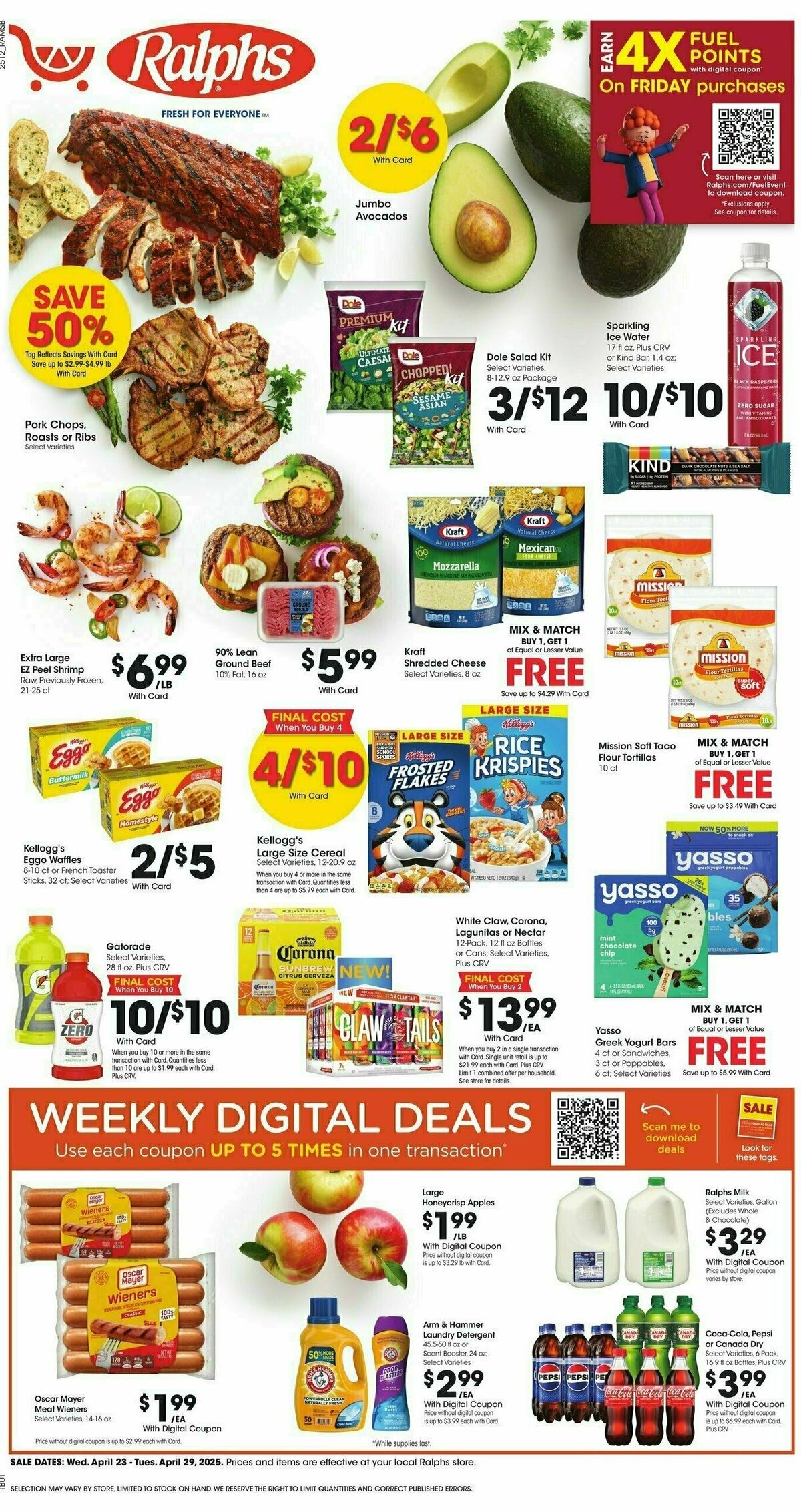 Ralphs Weekly Ad from April 23