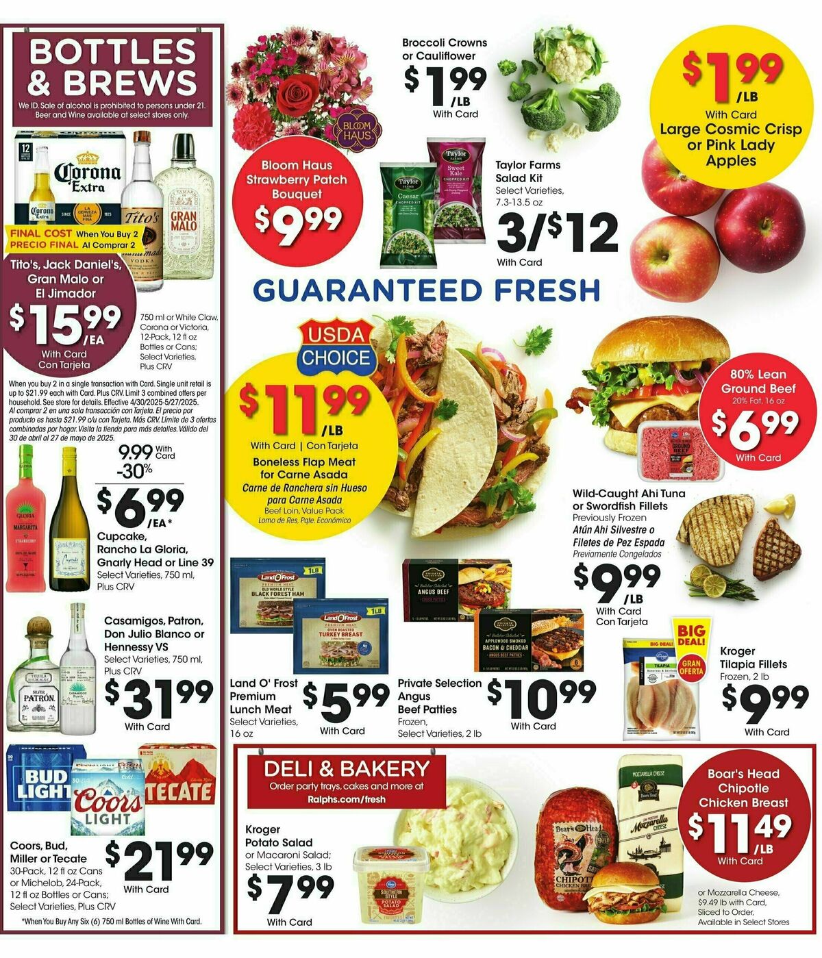 Ralphs Weekly Ad from April 30