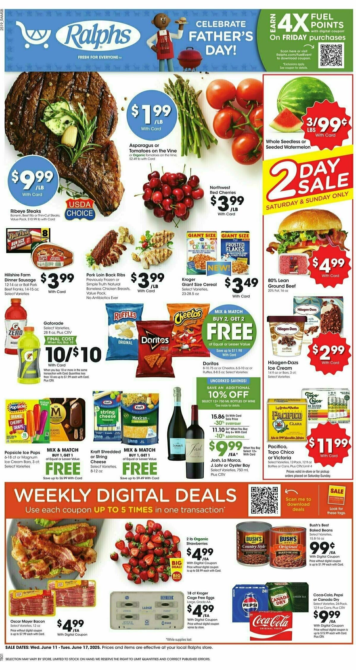 Ralphs Weekly Ad from June 11