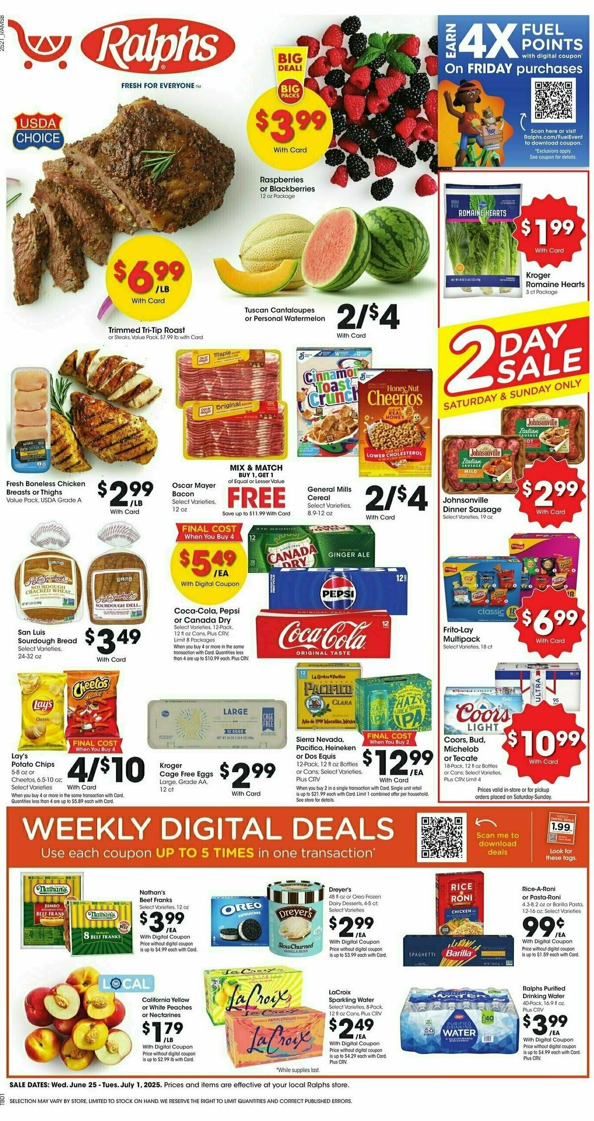 Ralphs Weekly Ad from June 25
