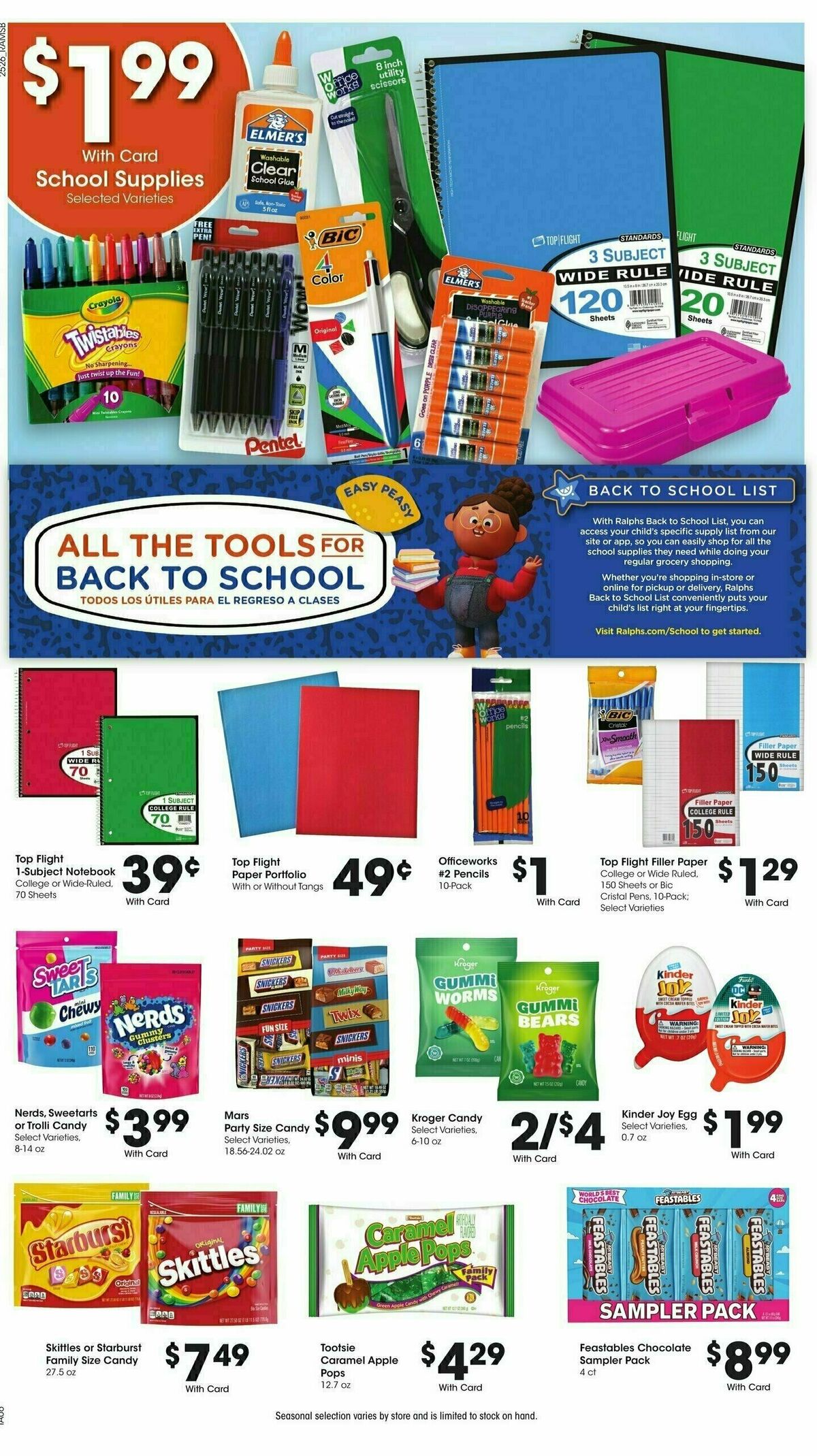 Ralphs Weekly Ad from July 30