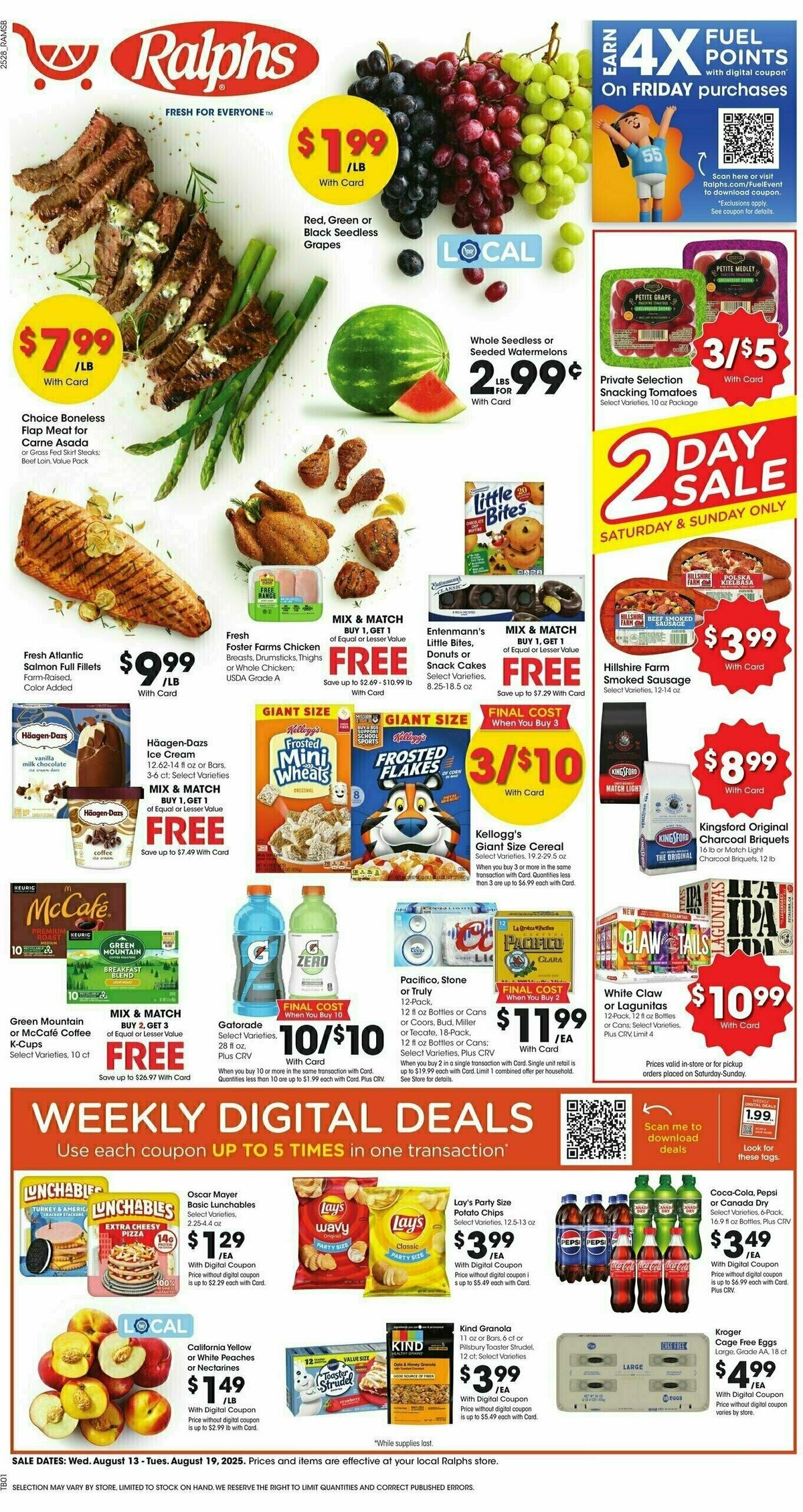 Ralphs Weekly Ad from August 13