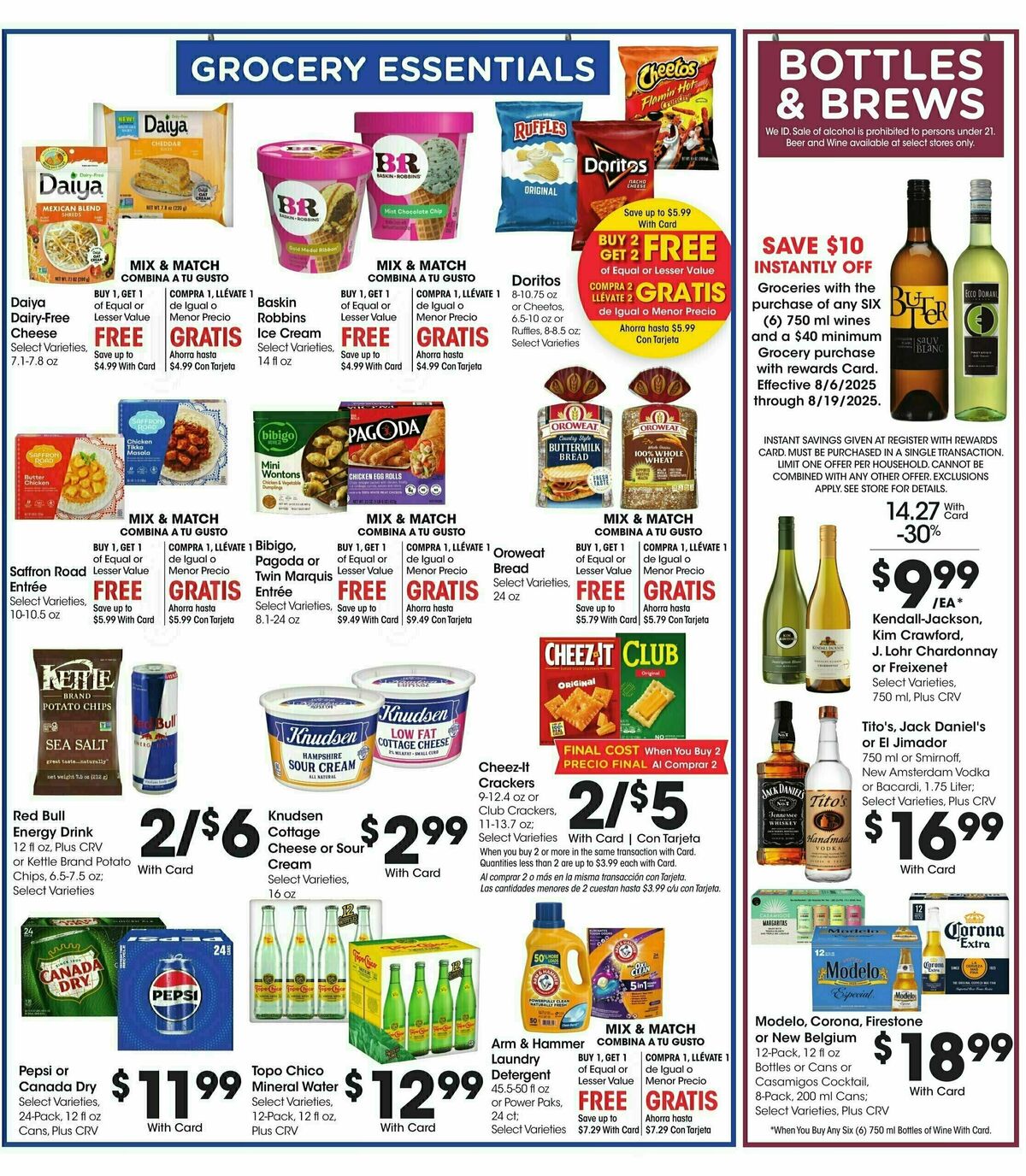 Ralphs Weekly Ad from August 13