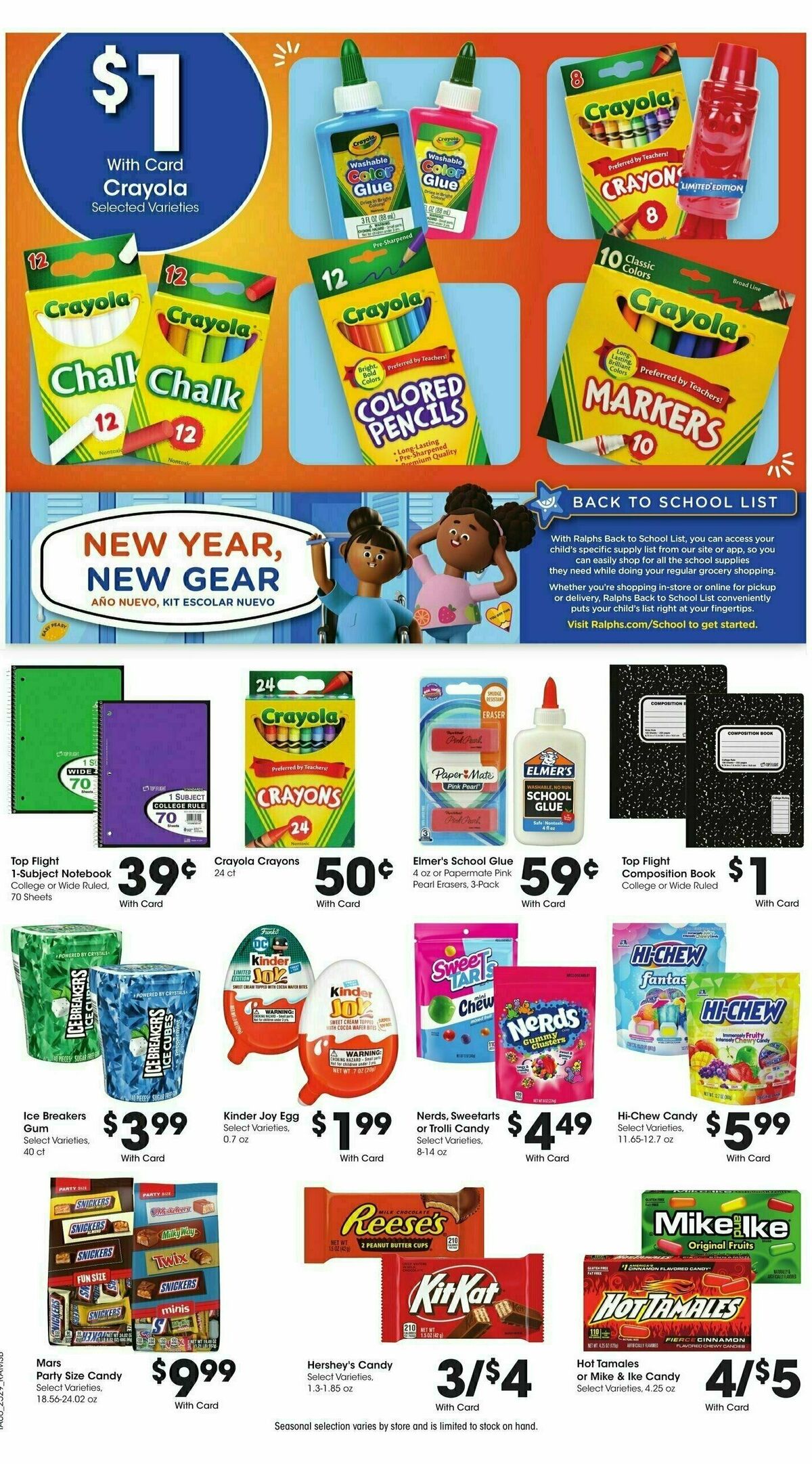Ralphs Weekly Ad from August 20