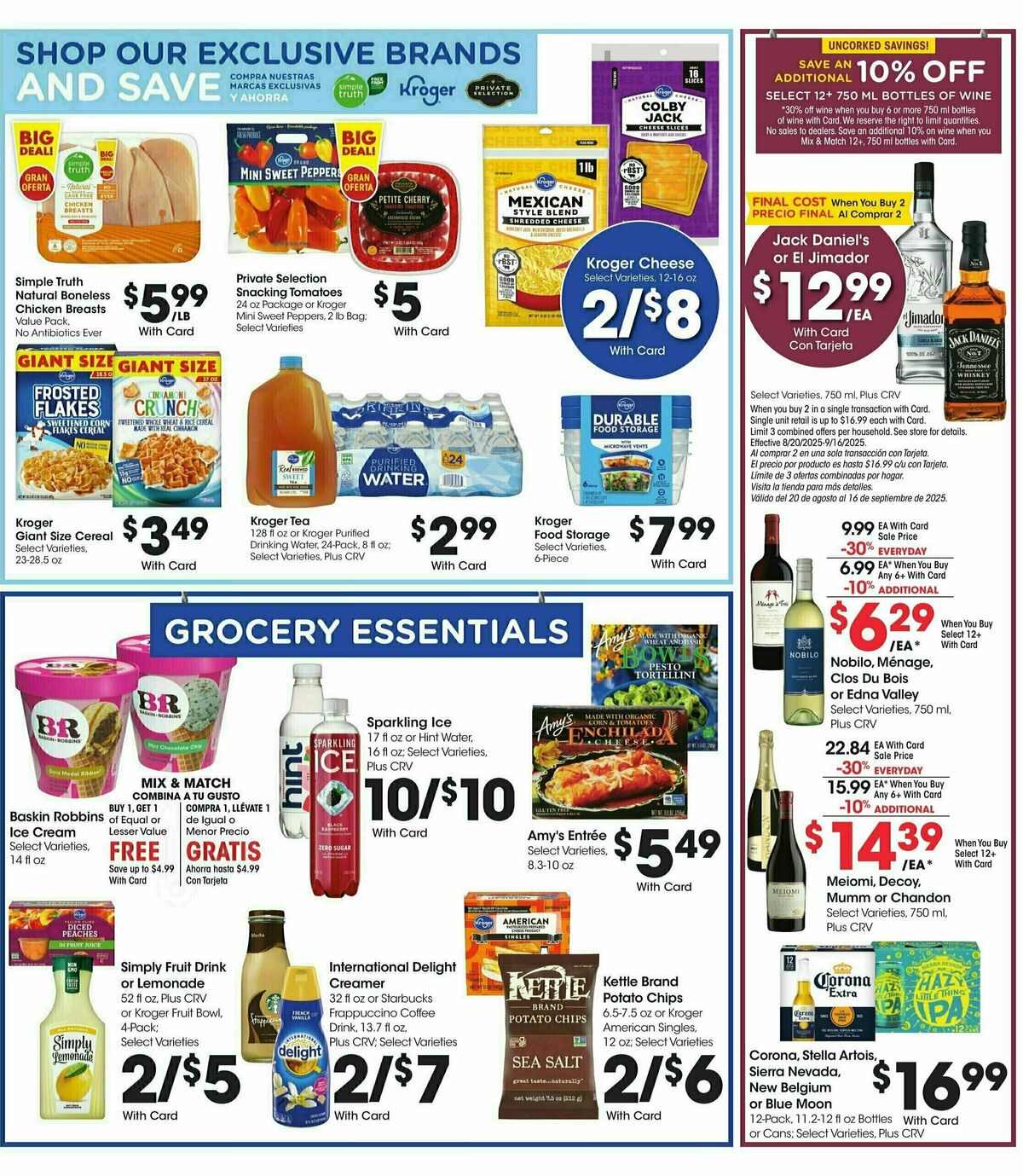 Ralphs Weekly Ad from August 20