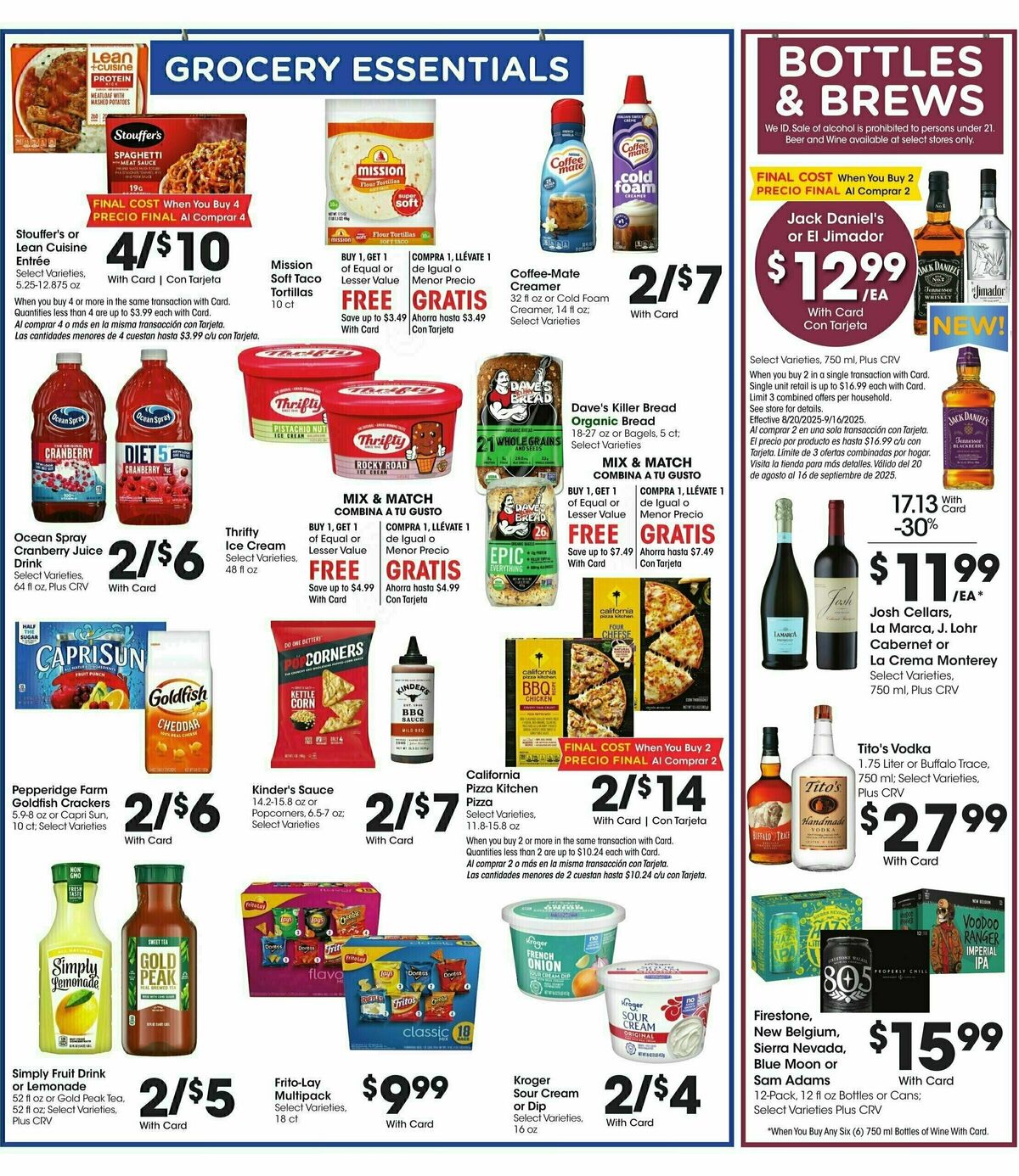 Ralphs Weekly Ad from August 27