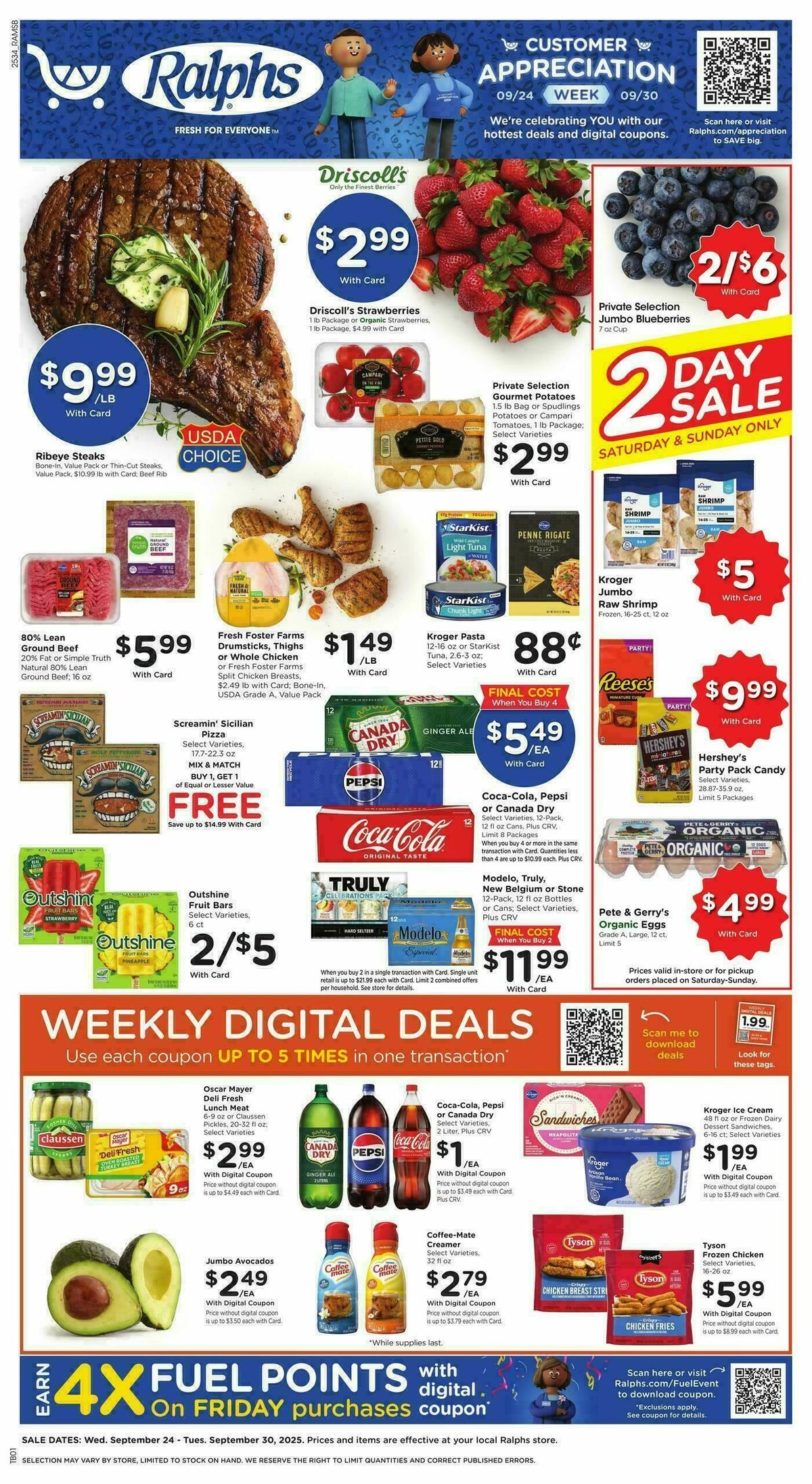 Ralphs Weekly Ad from September 24