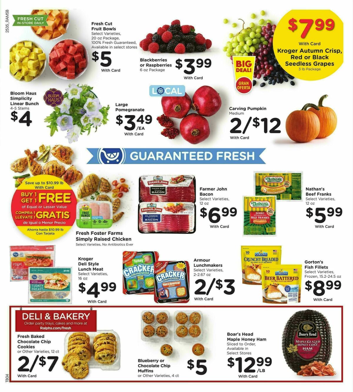 Ralphs Weekly Ad from October 1