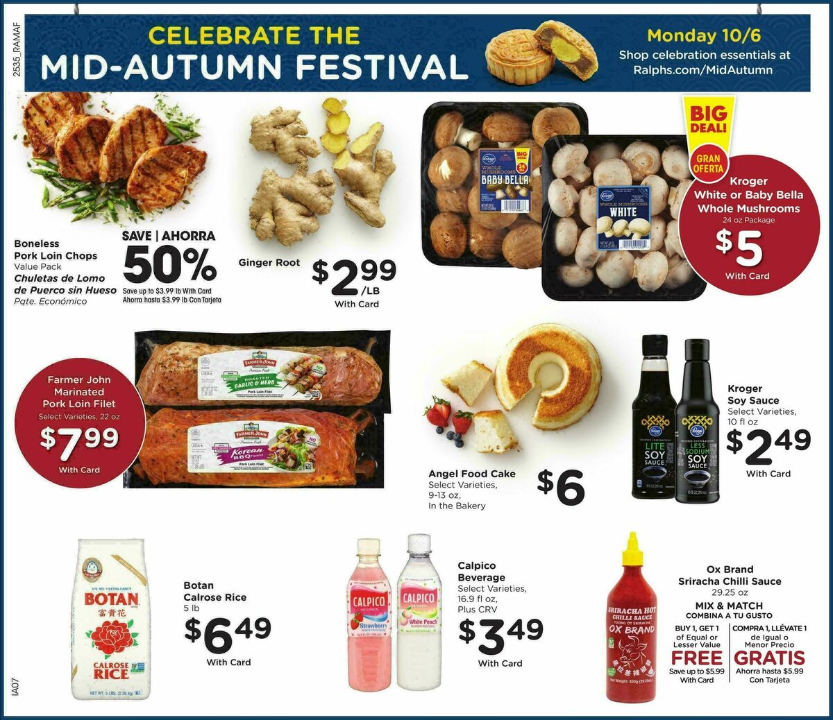 Ralphs Weekly Ad from October 1