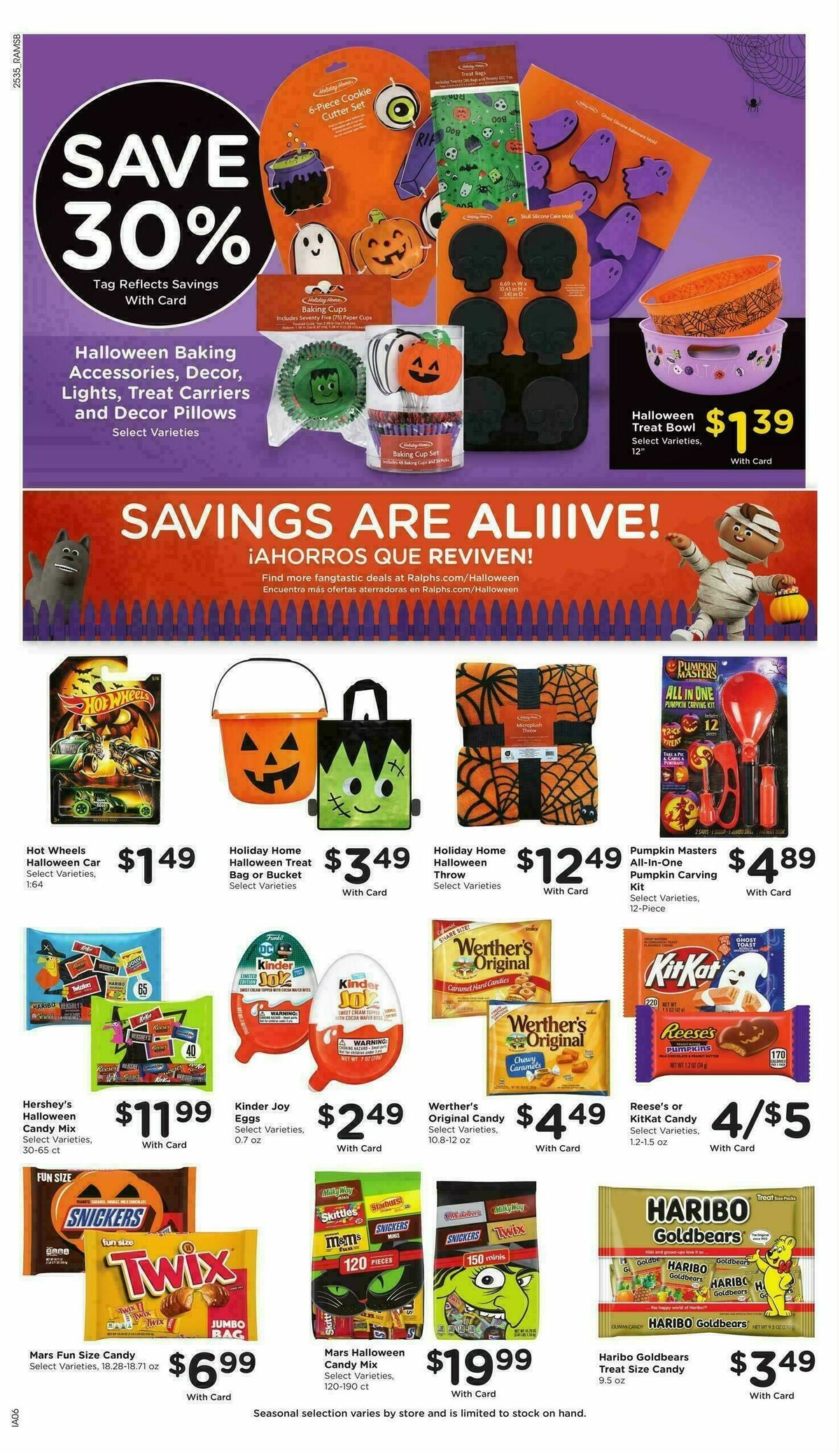Ralphs Weekly Ad from October 1