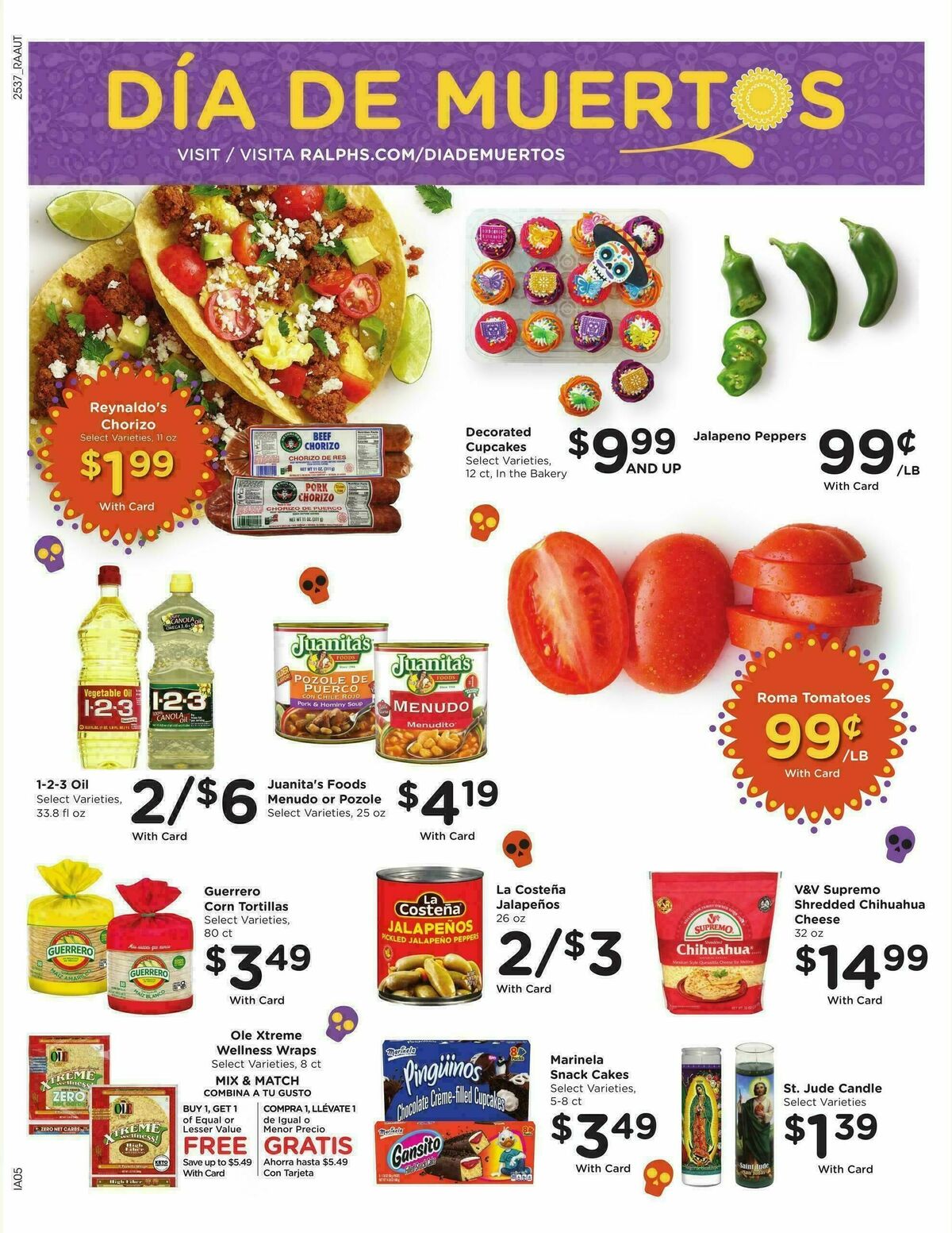 Ralphs Weekly Ad from October 15