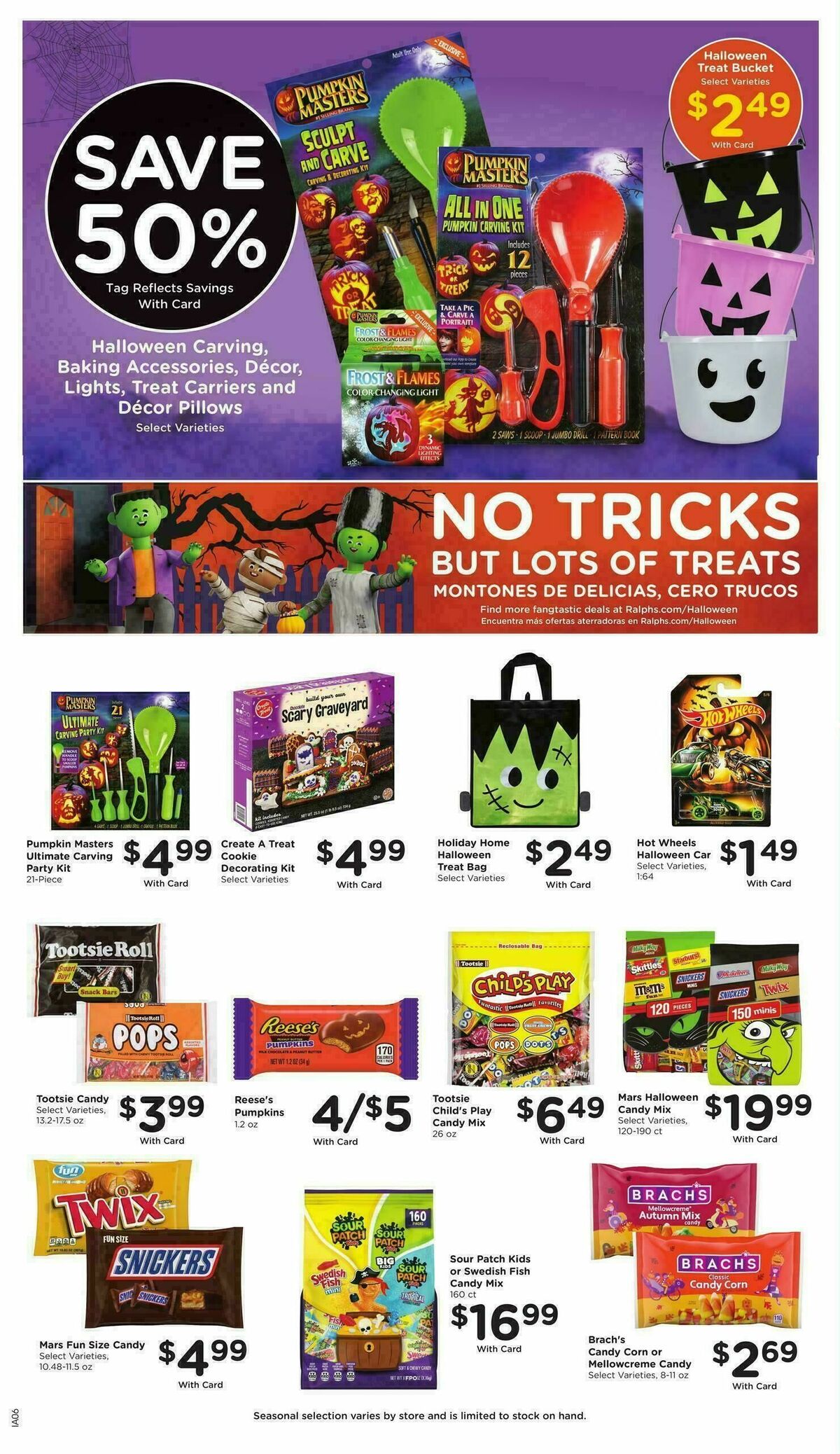 Ralphs Weekly Ad from October 15