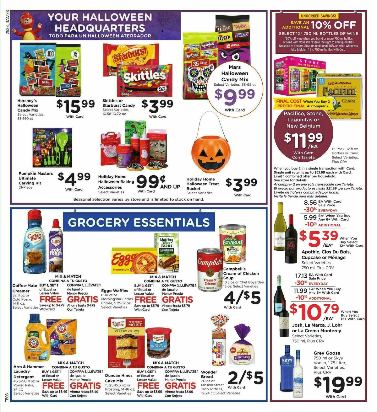 Ralphs Weekly Ad from October 22