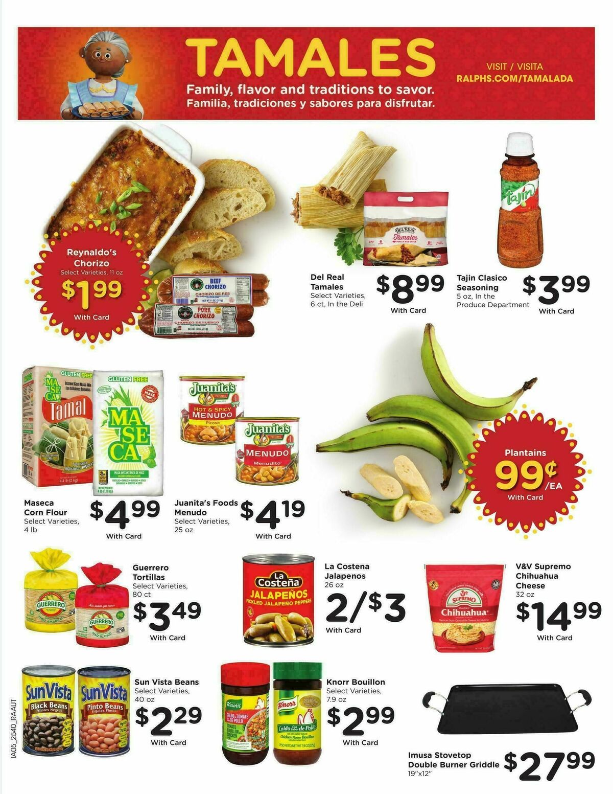 Ralphs Weekly Ad from November 5