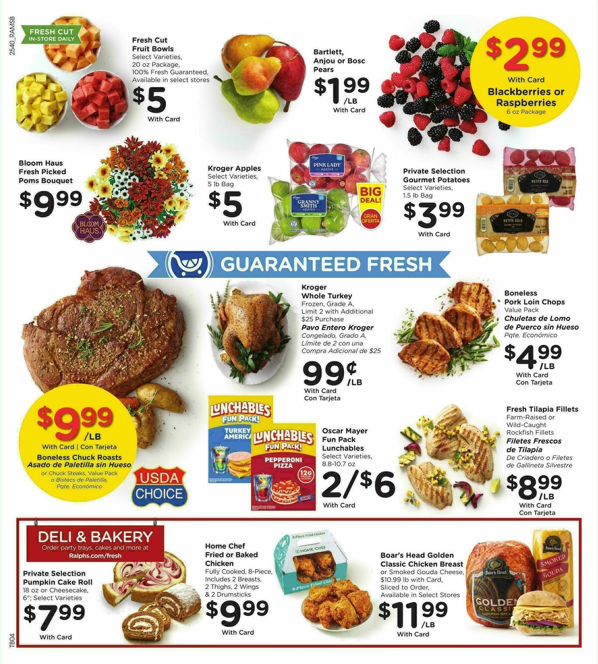 Ralphs Weekly Ad from November 5