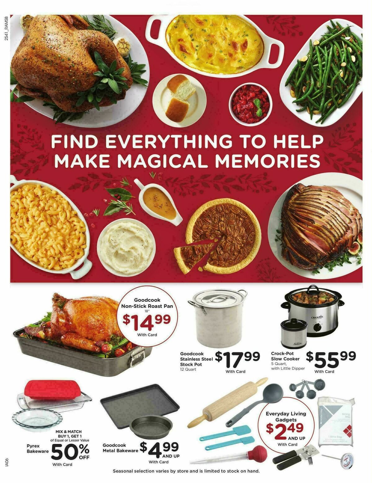 Ralphs Weekly Ad from November 12