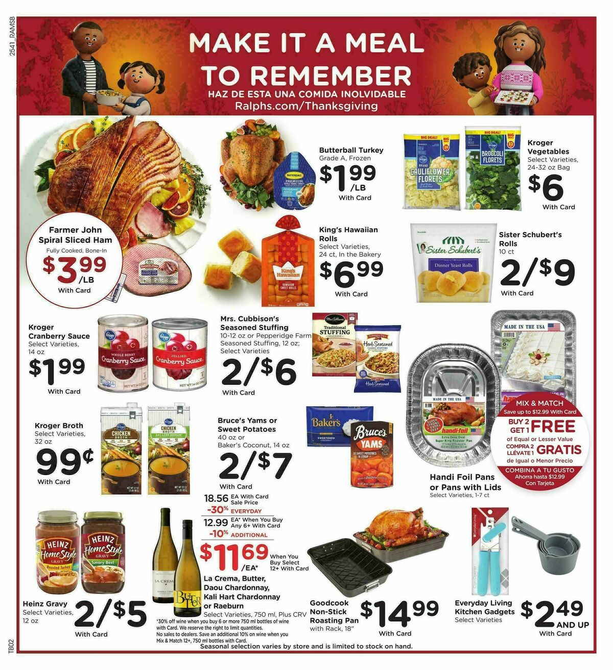 Ralphs Weekly Ad from November 12
