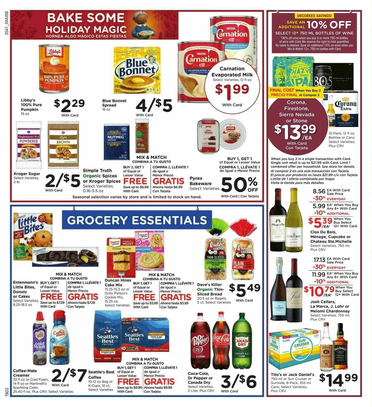 Ralphs Weekly Ad from November 12