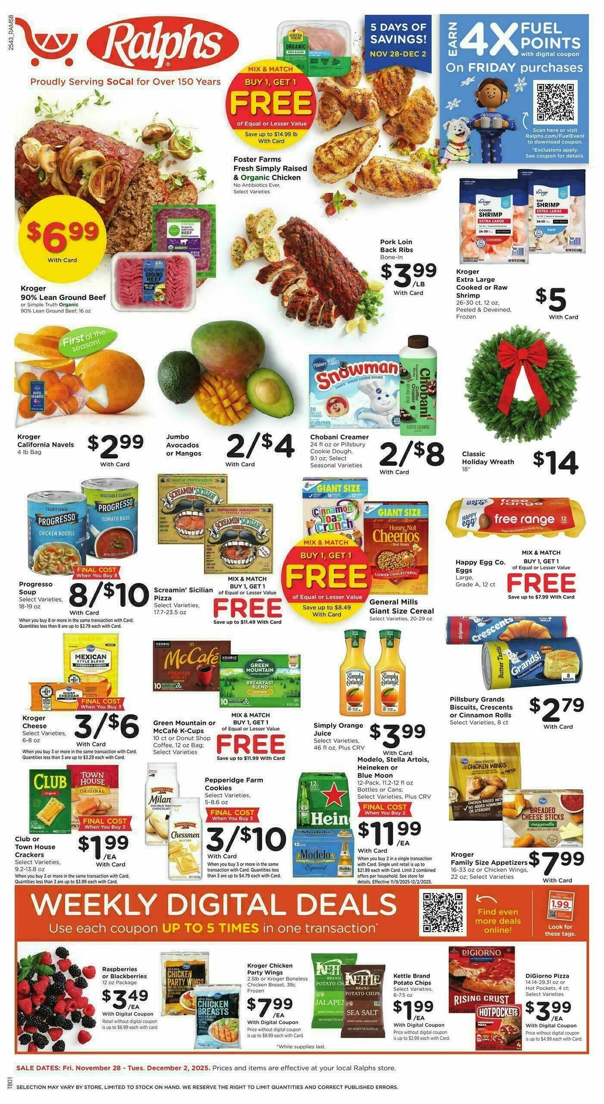 Ralphs Weekly Ad from November 28