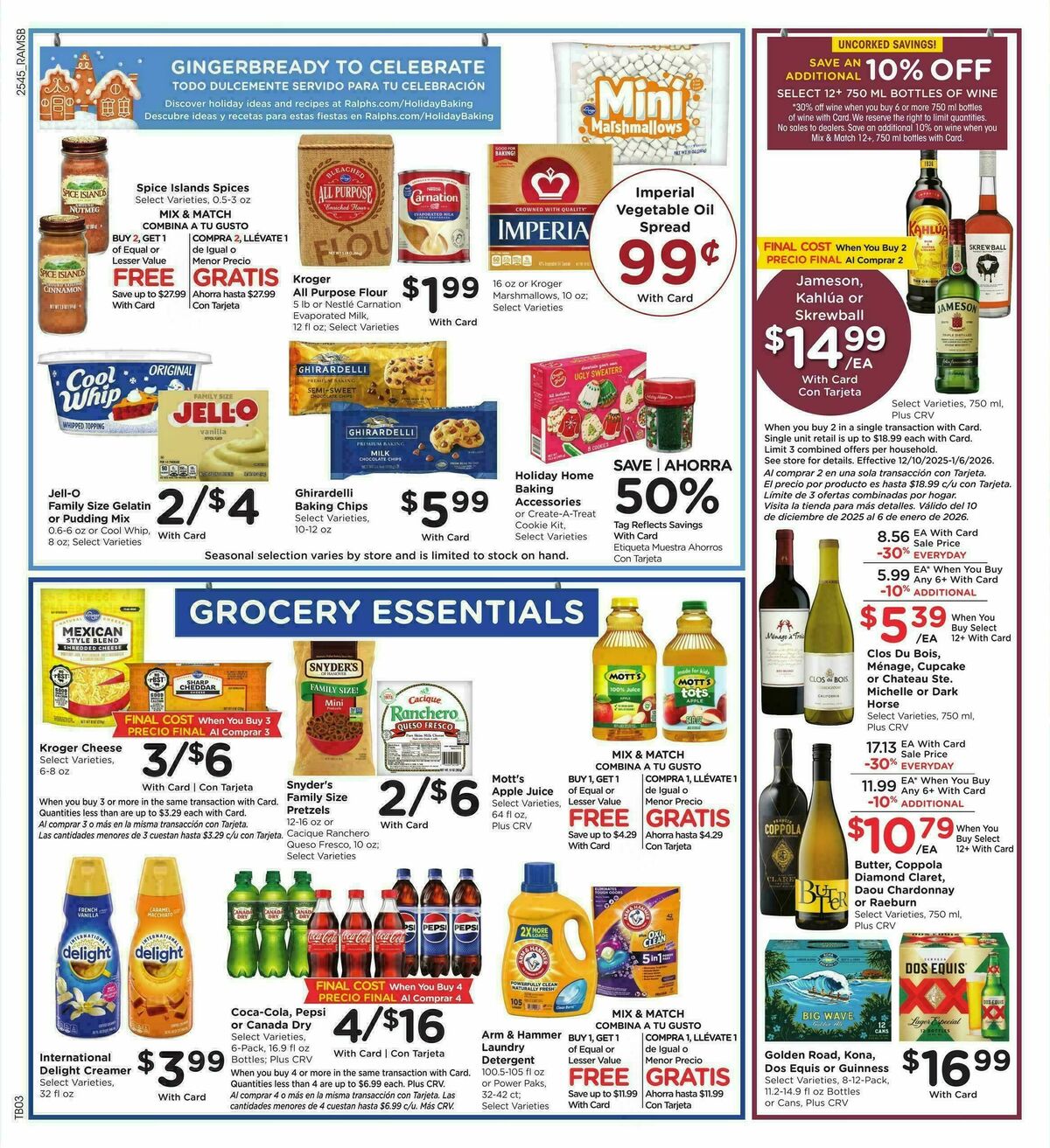 Ralphs Weekly Ad from December 10