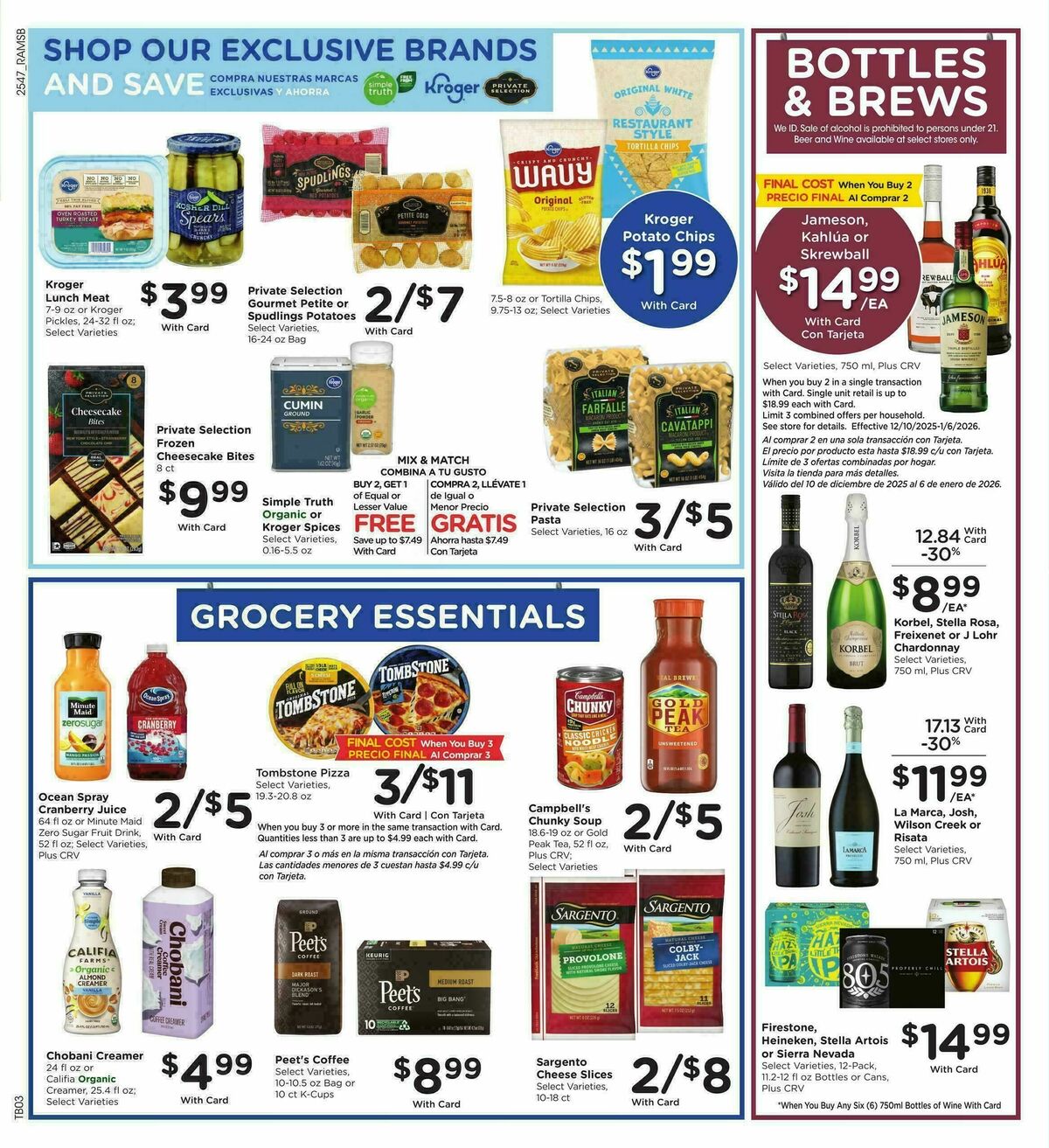 Ralphs Weekly Ad from December 26