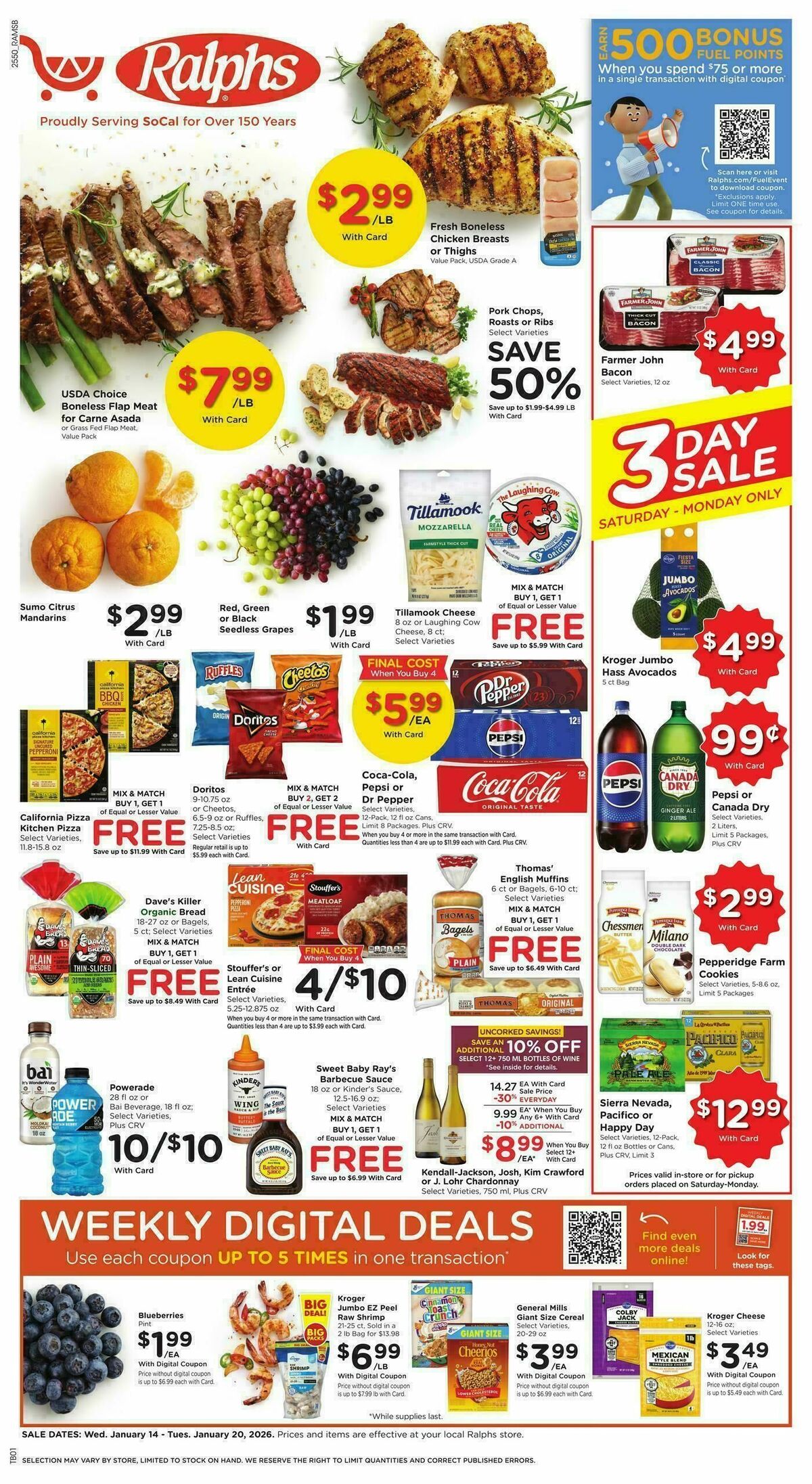 Ralphs Weekly Ad from January 14