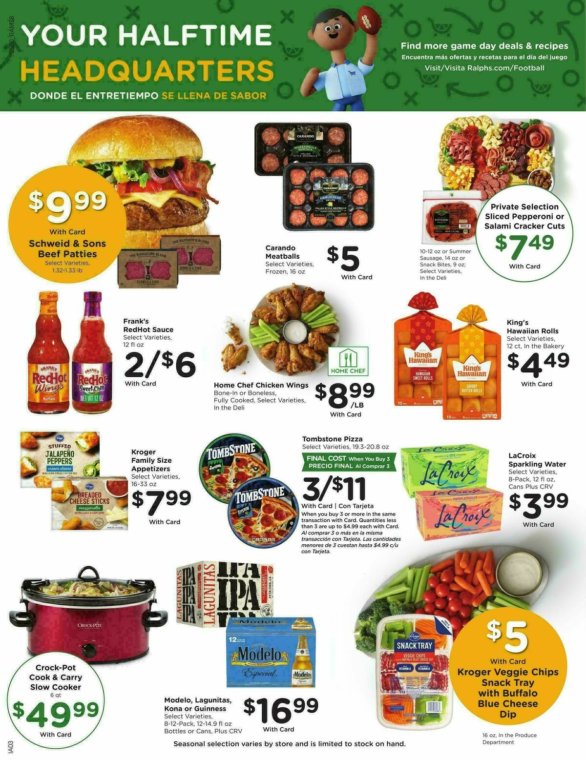 Ralphs Weekly Ad from January 14