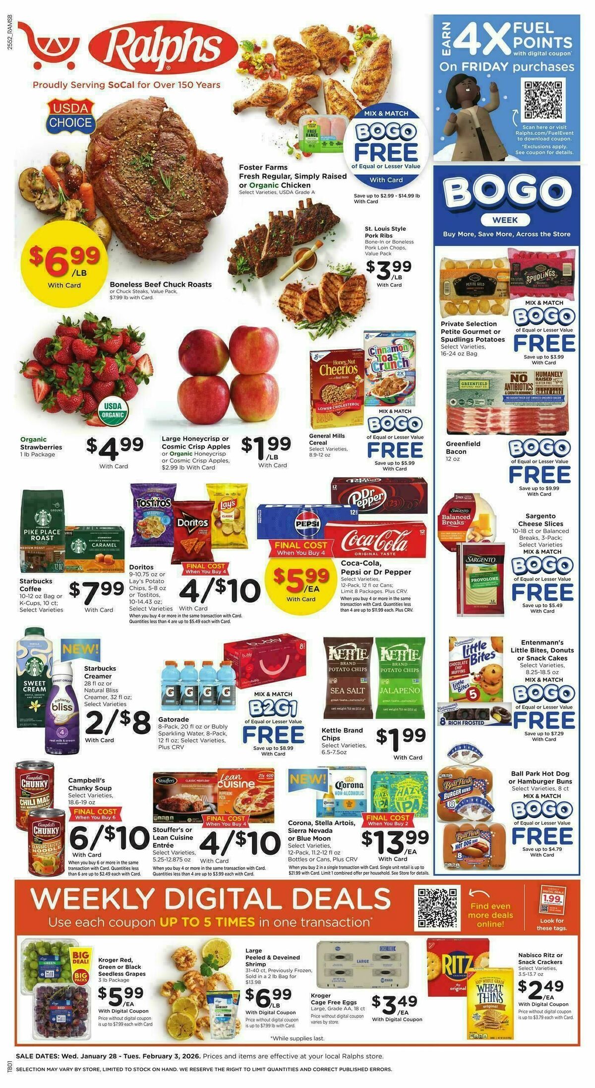 Ralphs Weekly Ad from January 28
