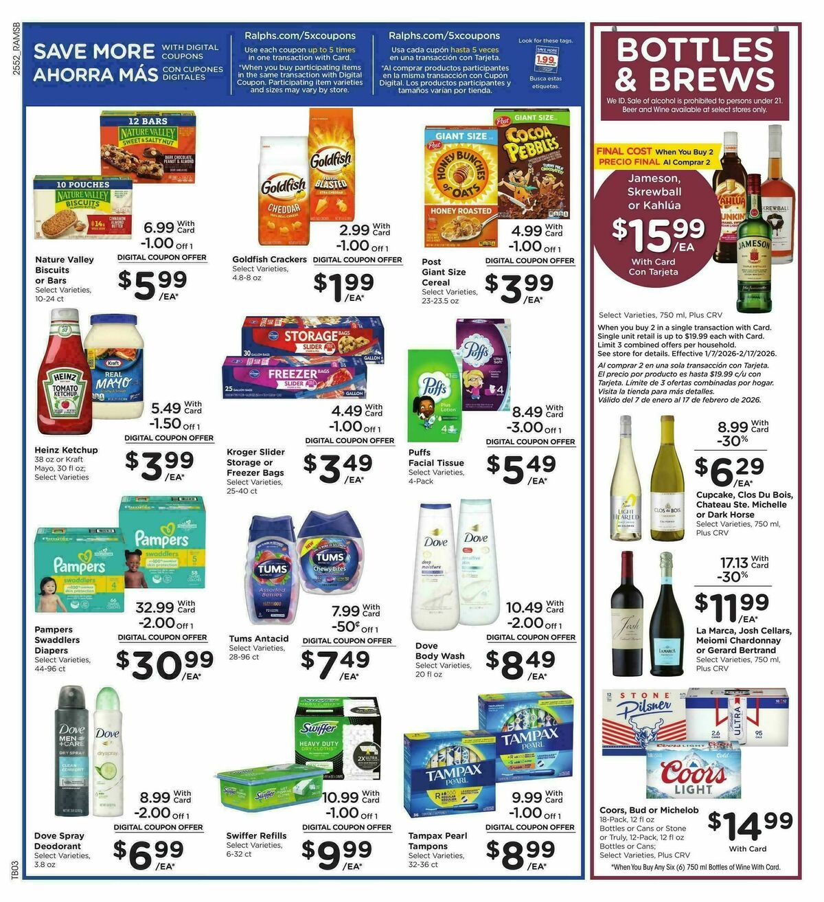 Ralphs Weekly Ad from January 28