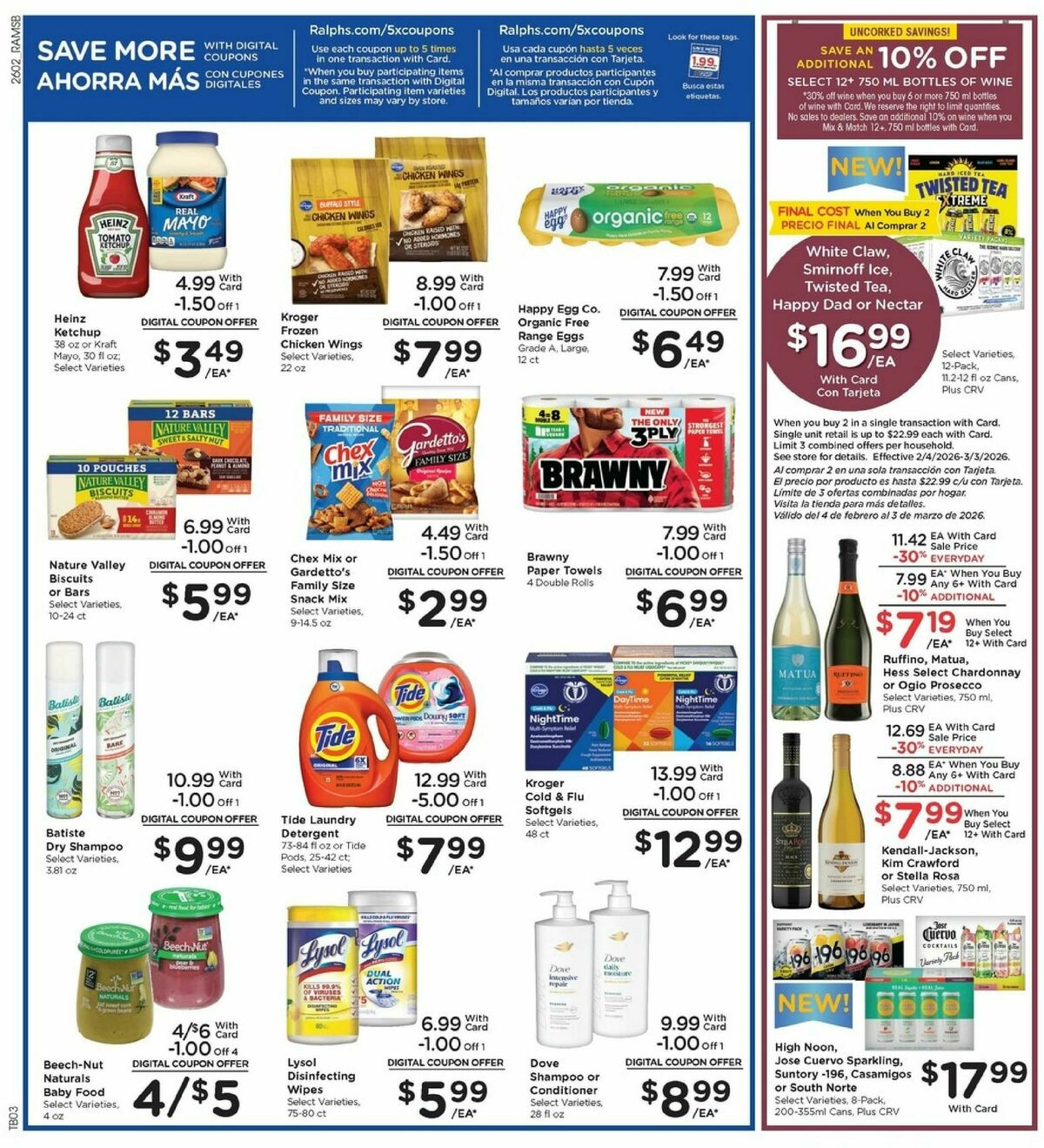 Ralphs Weekly Ad from February 11