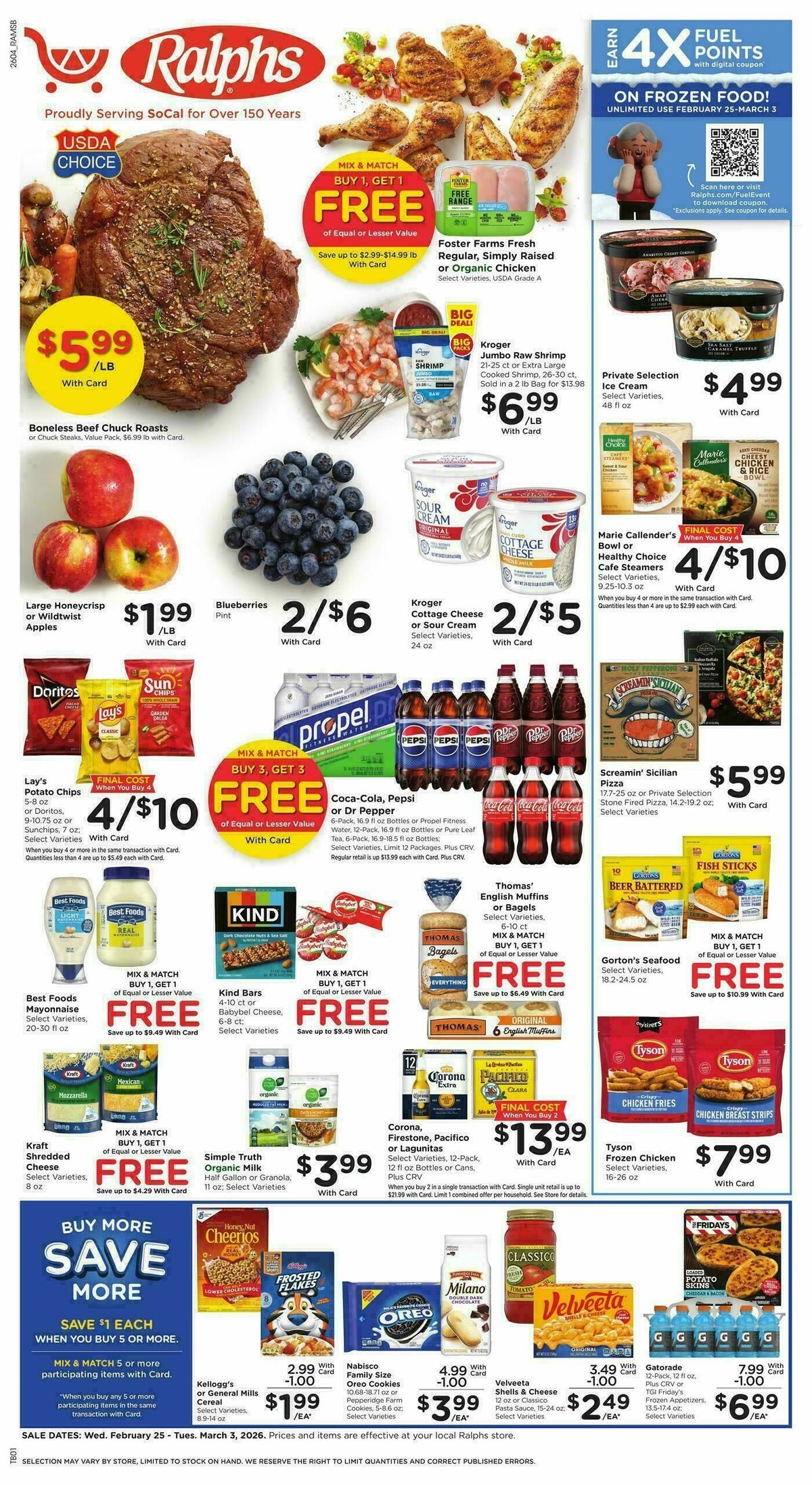 Ralphs Weekly Ad from February 25