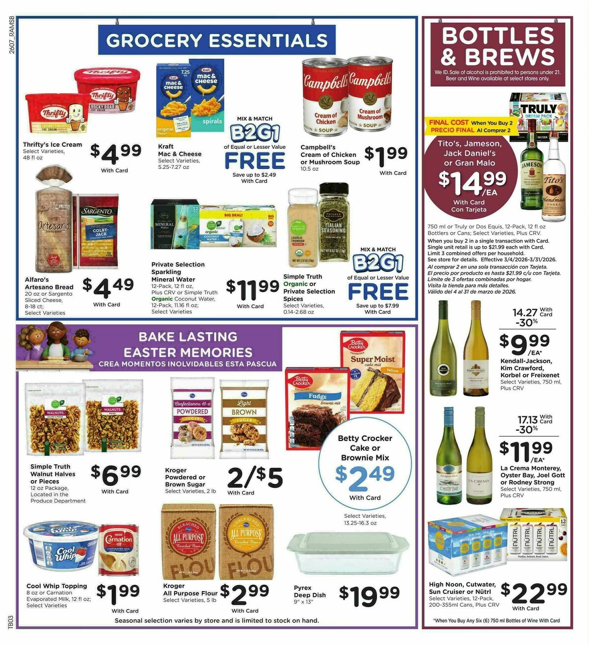 Ralphs Weekly Ad from March 18