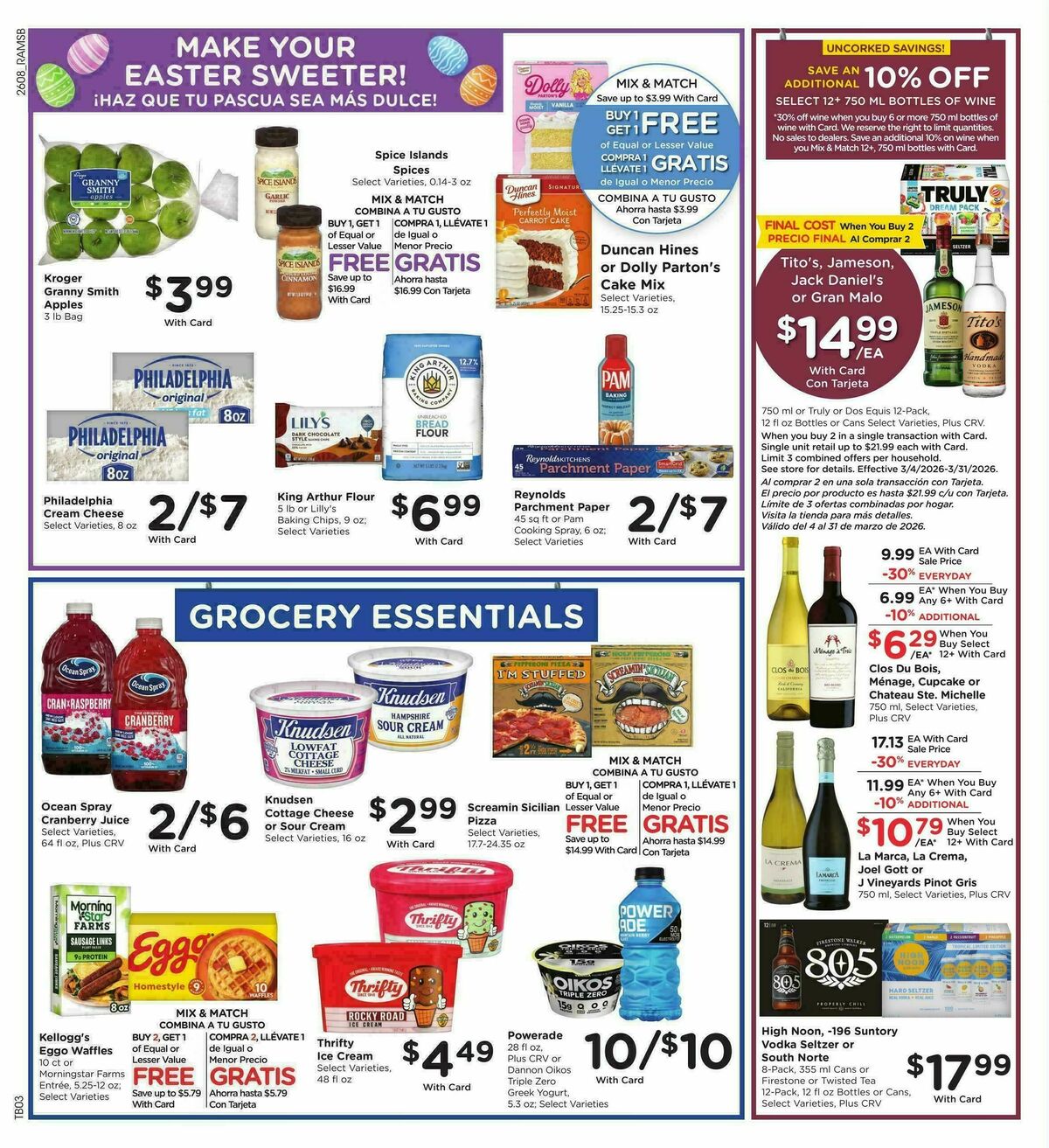 Ralphs Weekly Ad from March 25