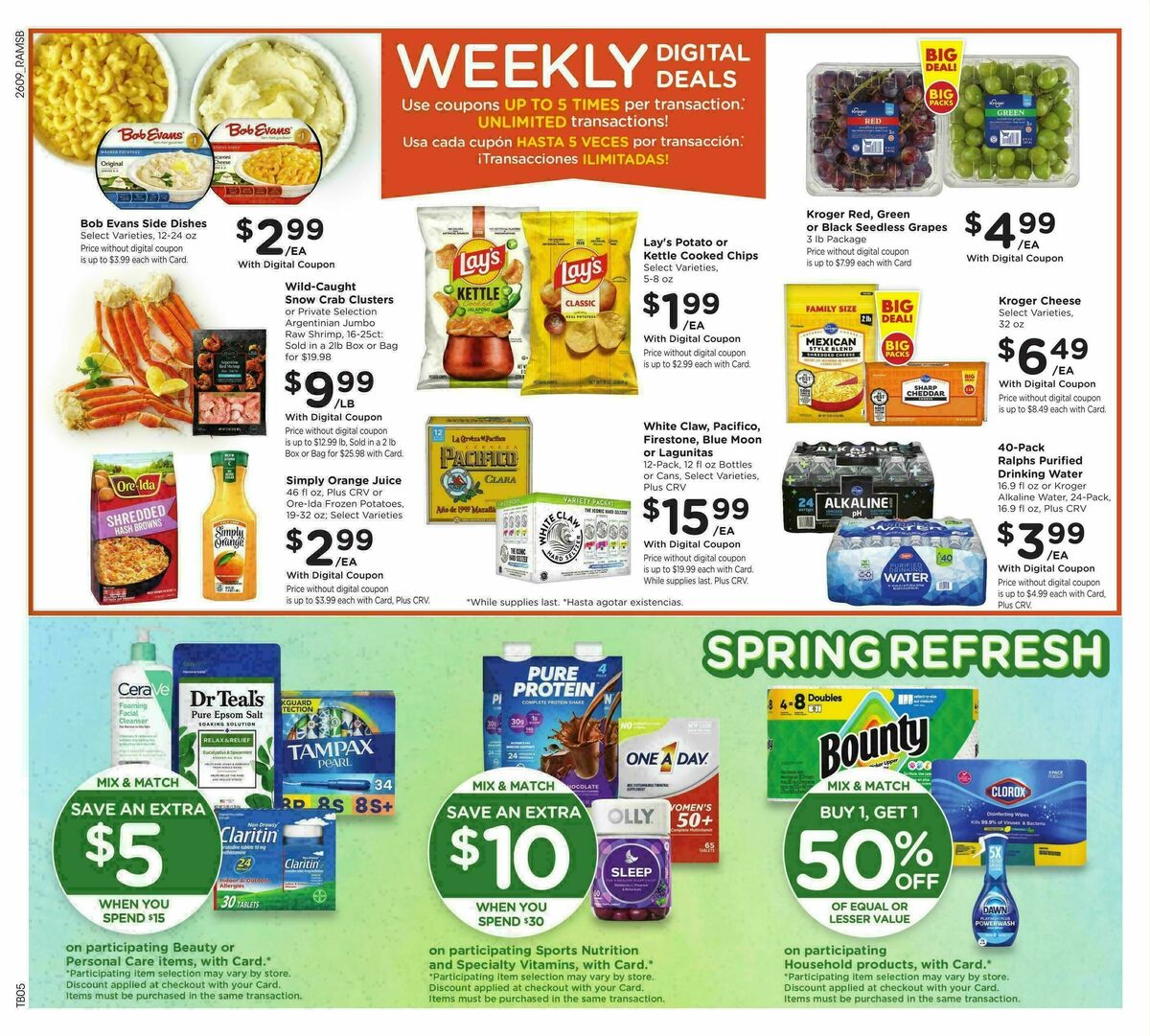 Ralphs Weekly Ad from April 1