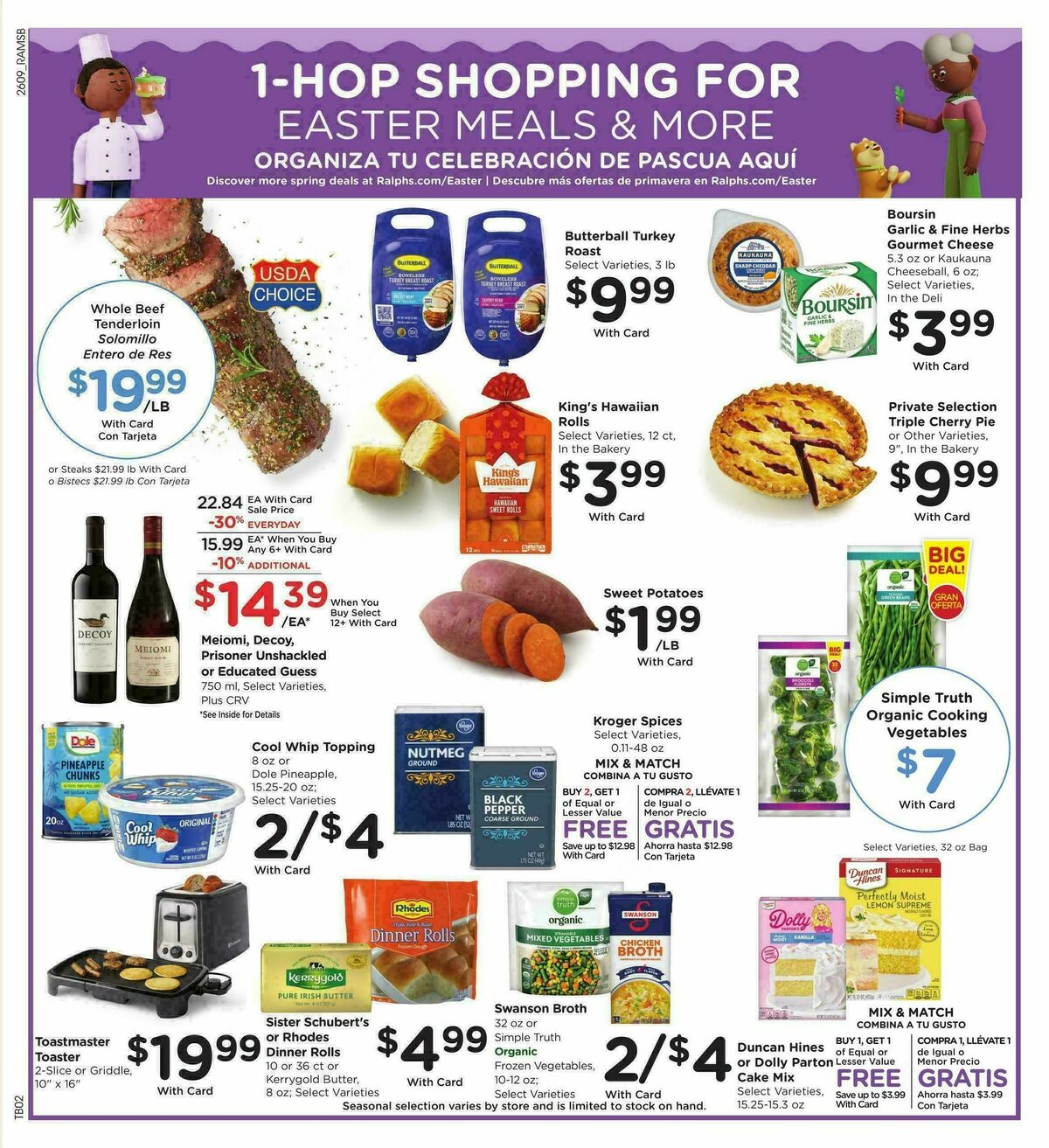 Ralphs Weekly Ad from April 1