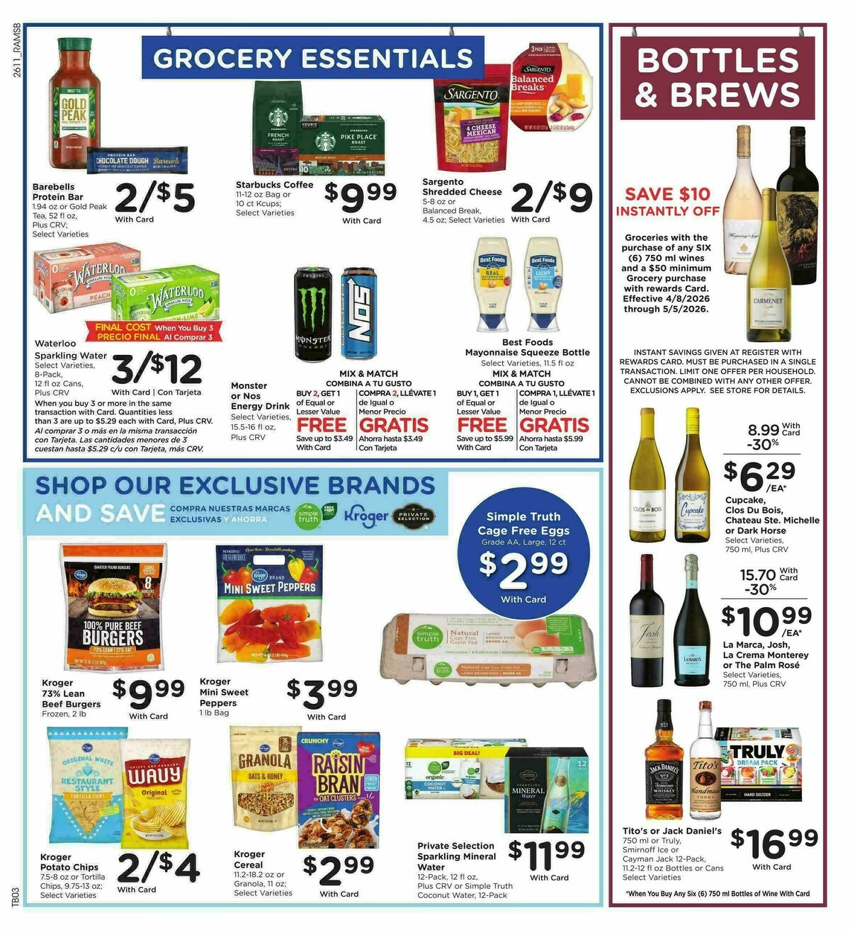 Ralphs Weekly Ad from April 15