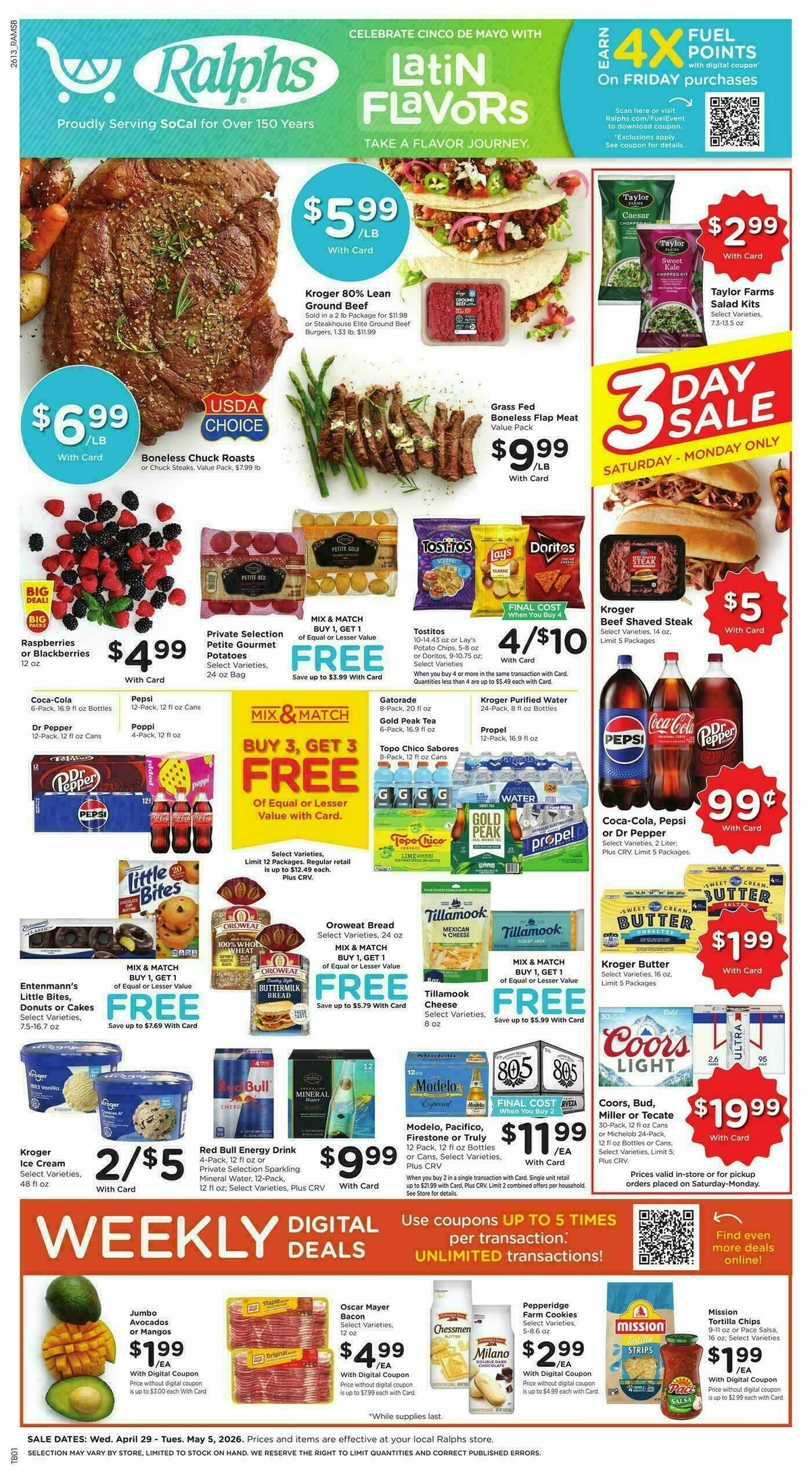 Ralphs Weekly Ad from April 29