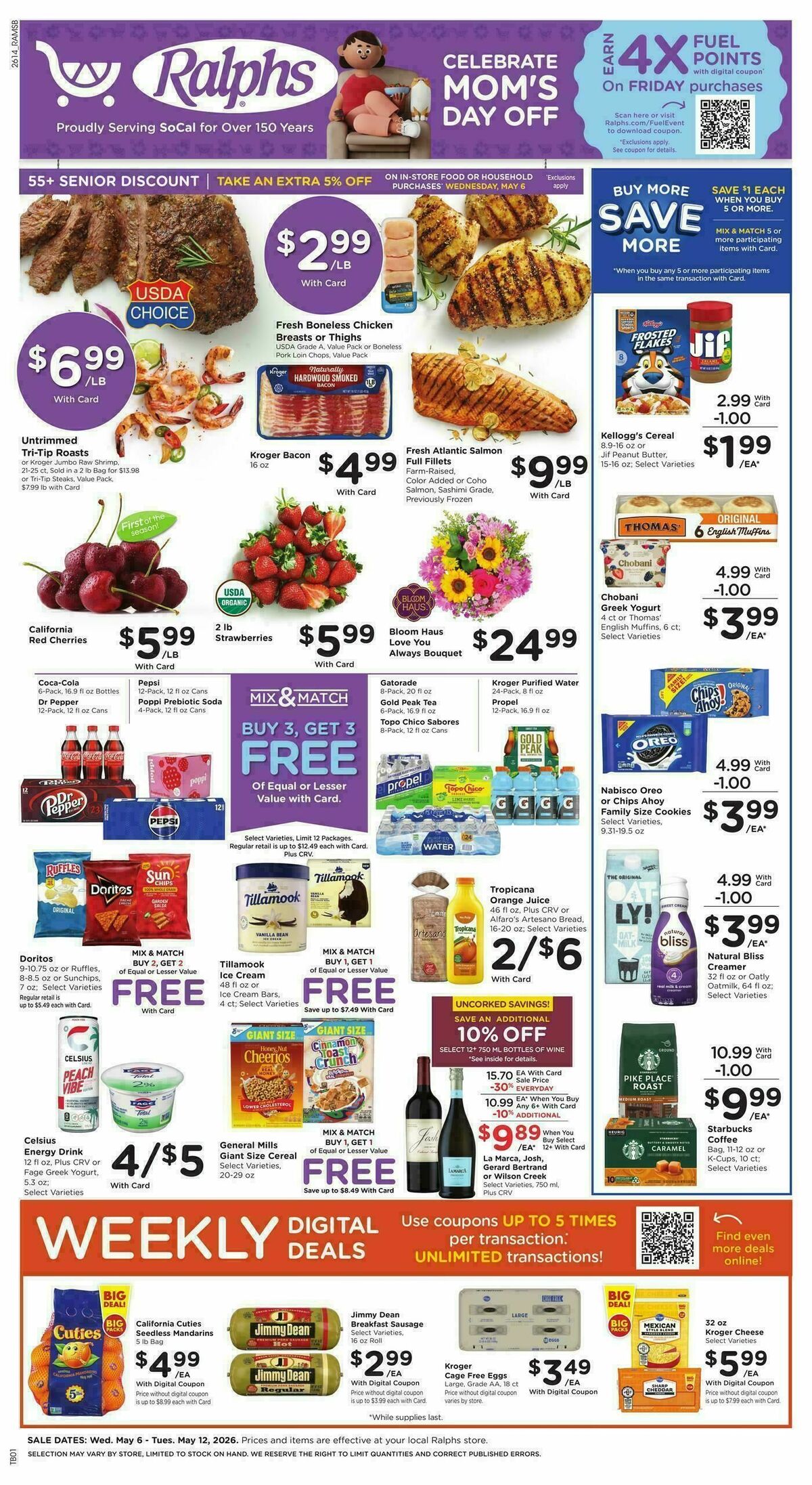 Ralphs Weekly Ad from May 6
