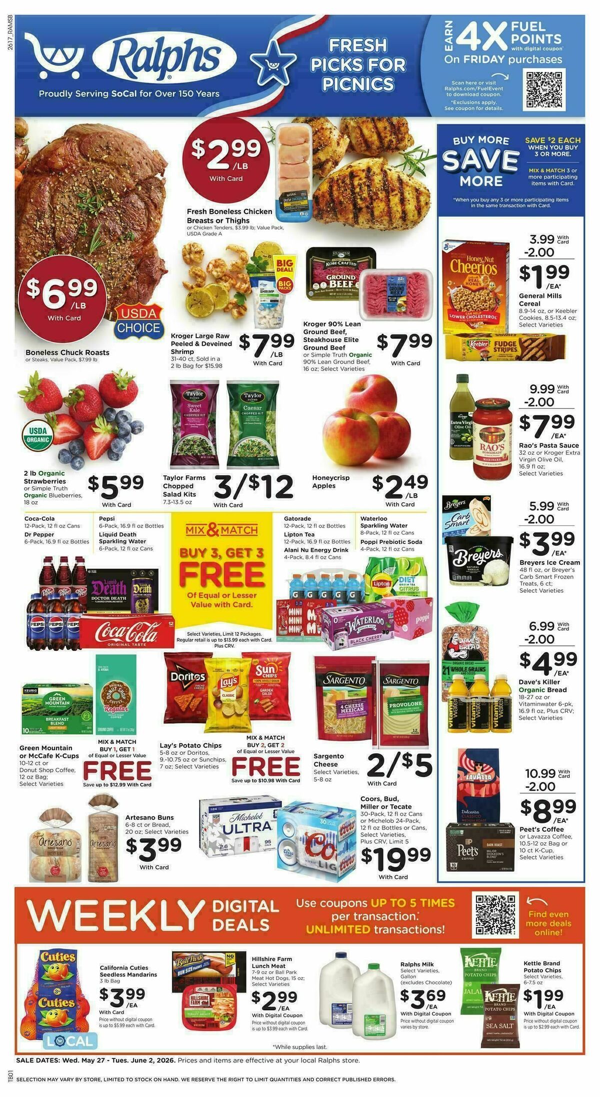Ralphs Weekly Ad from May 27