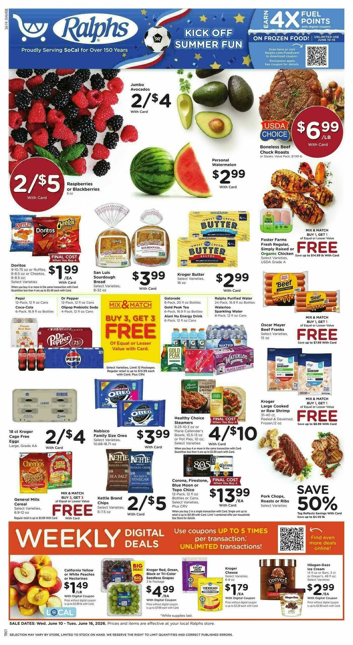 Ralphs Weekly Ad from June 10