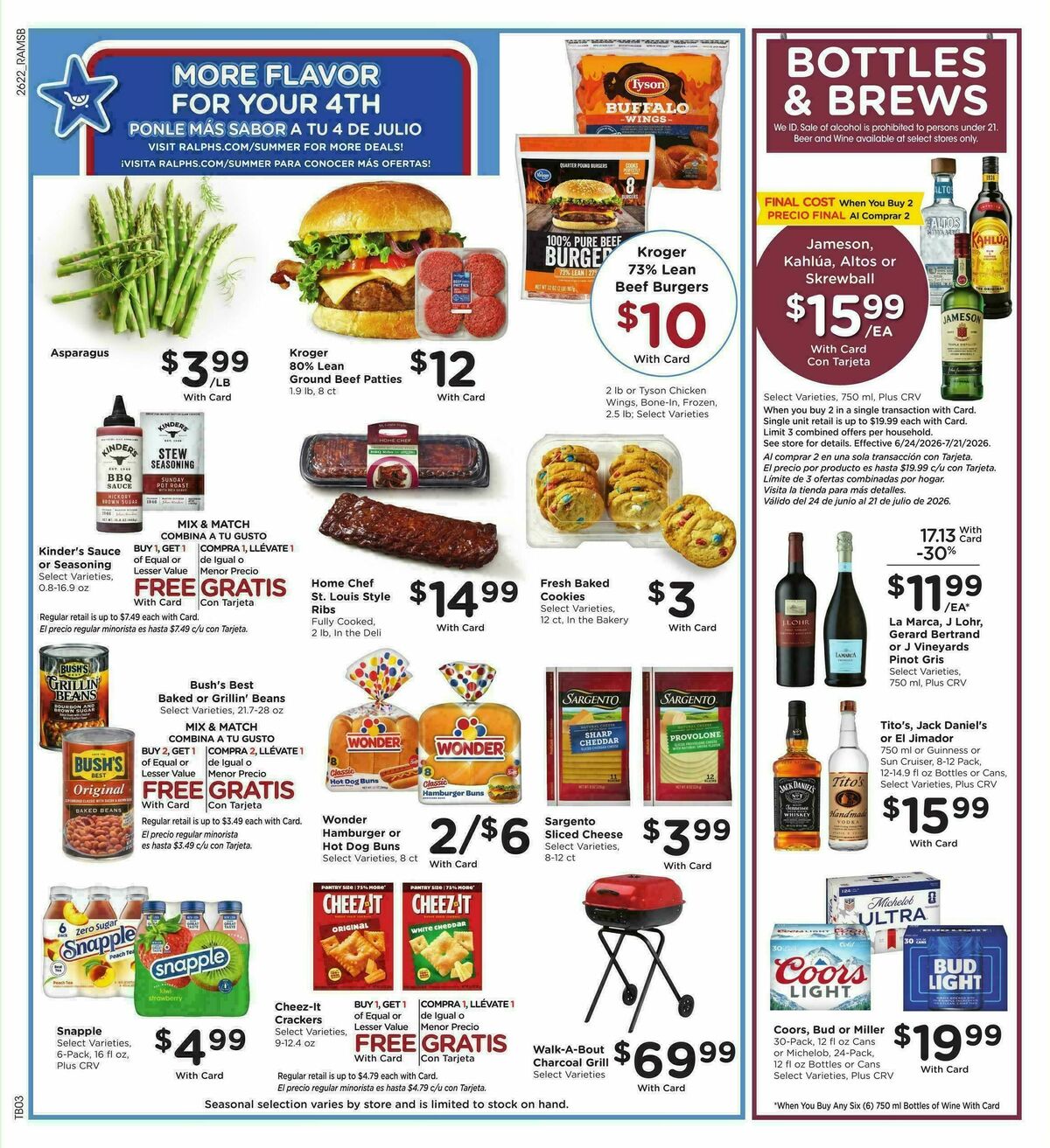 Ralphs Weekly Ad from July 1