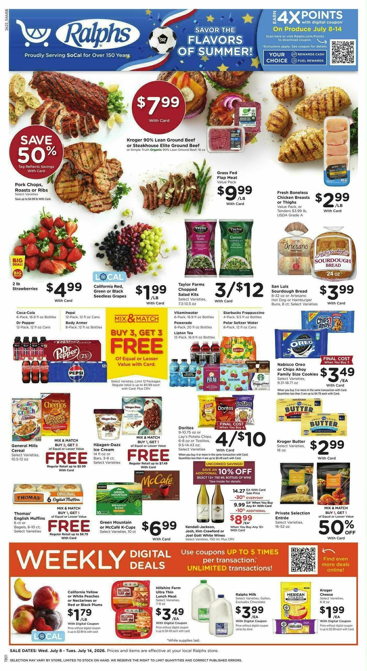 Ralphs Weekly Ad from July 8