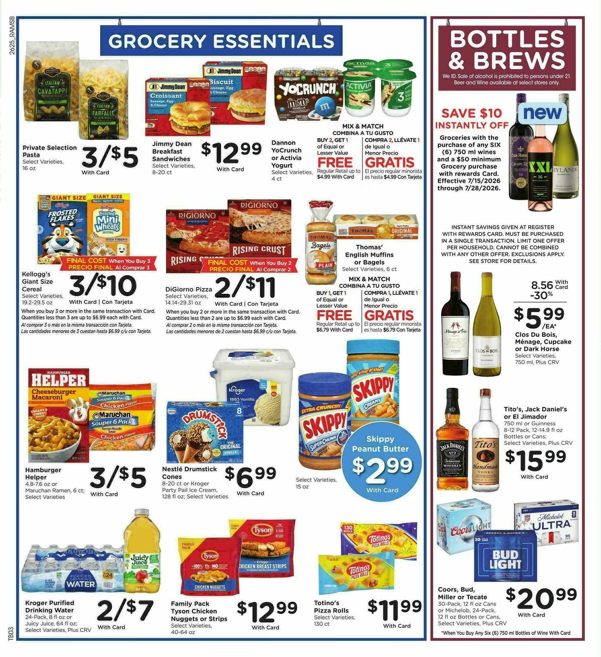 Ralphs Weekly Ad from July 22