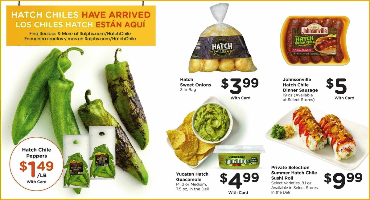 Ralphs Weekly Ad from August 5