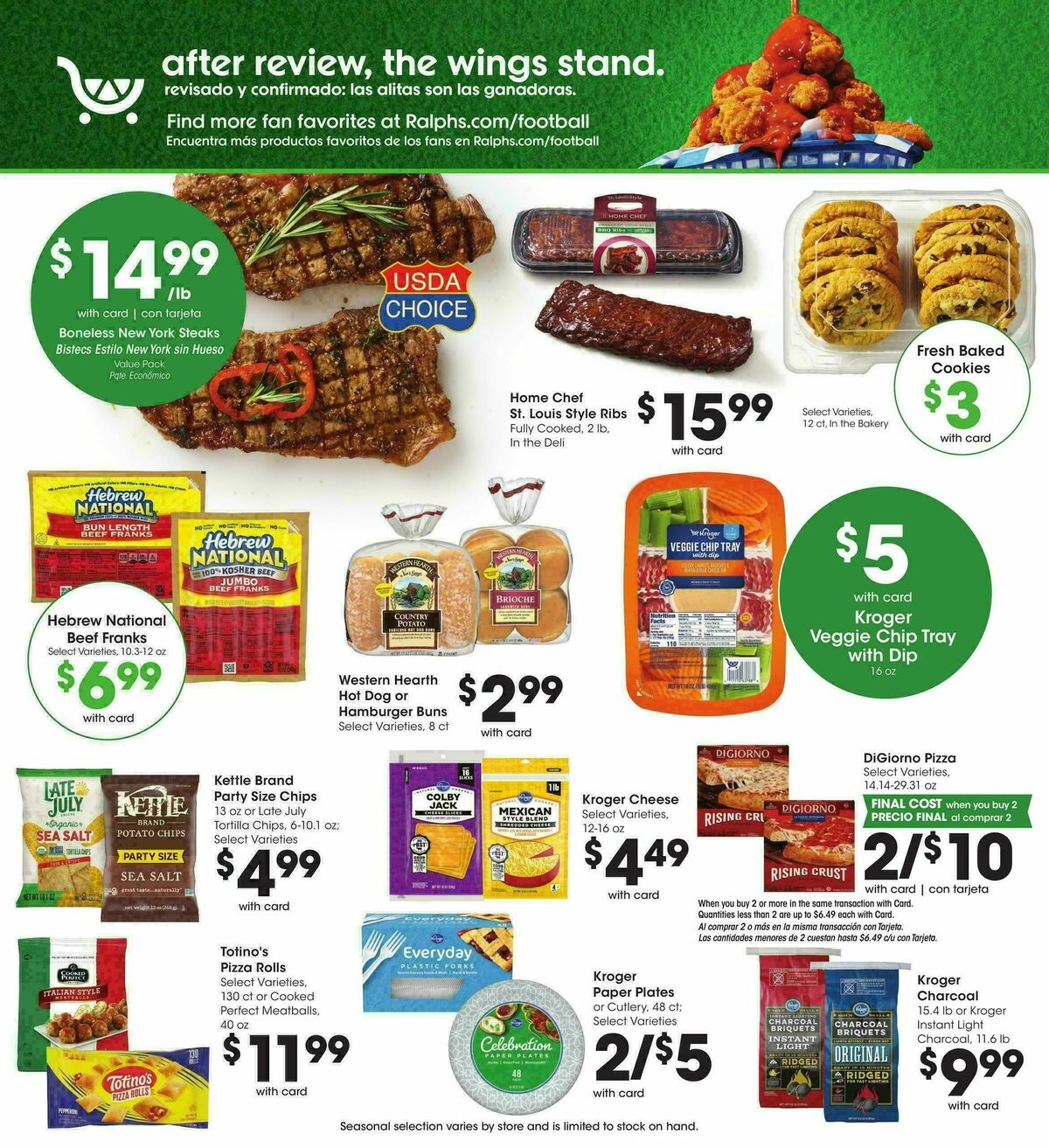 Ralphs Weekly Ad from September 16