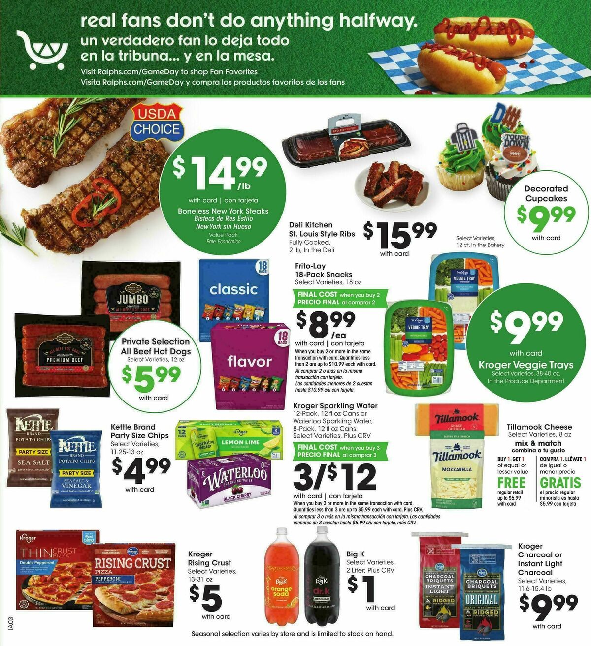 Ralphs Weekly Ad from October 7