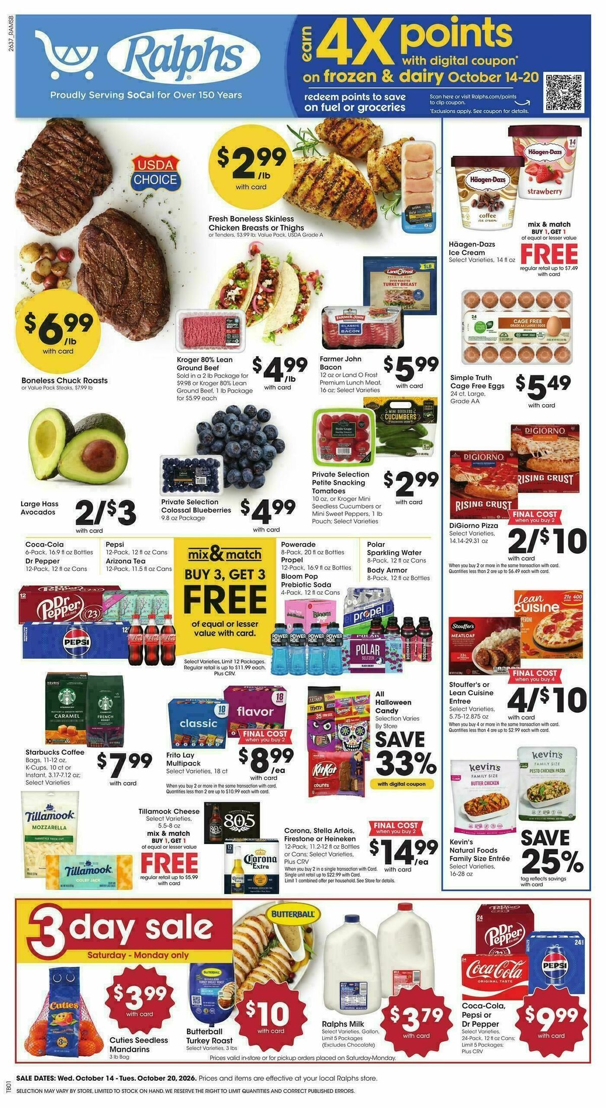 Ralphs Weekly Ad from October 14