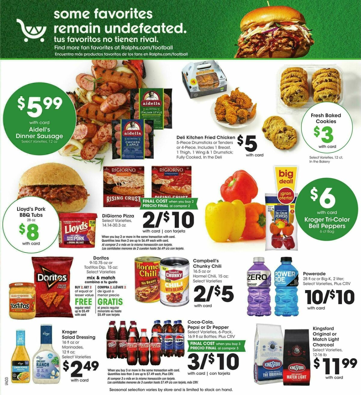 Ralphs Weekly Ad from October 28